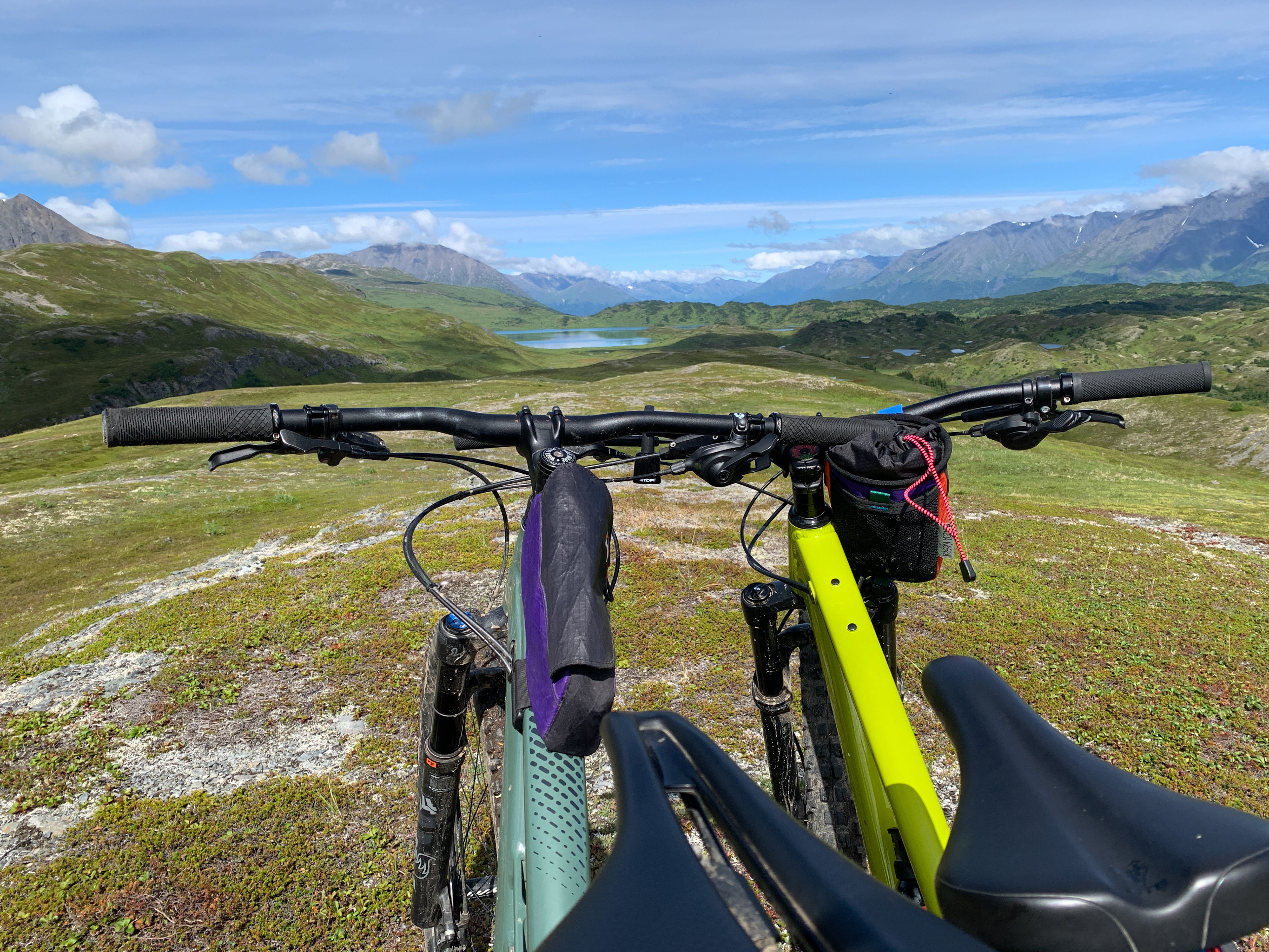 Readily available Lost Lake snack access, courtesy of Revelate