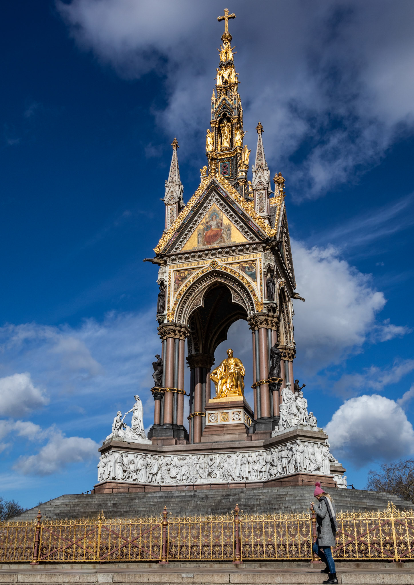 At our favorite park in London