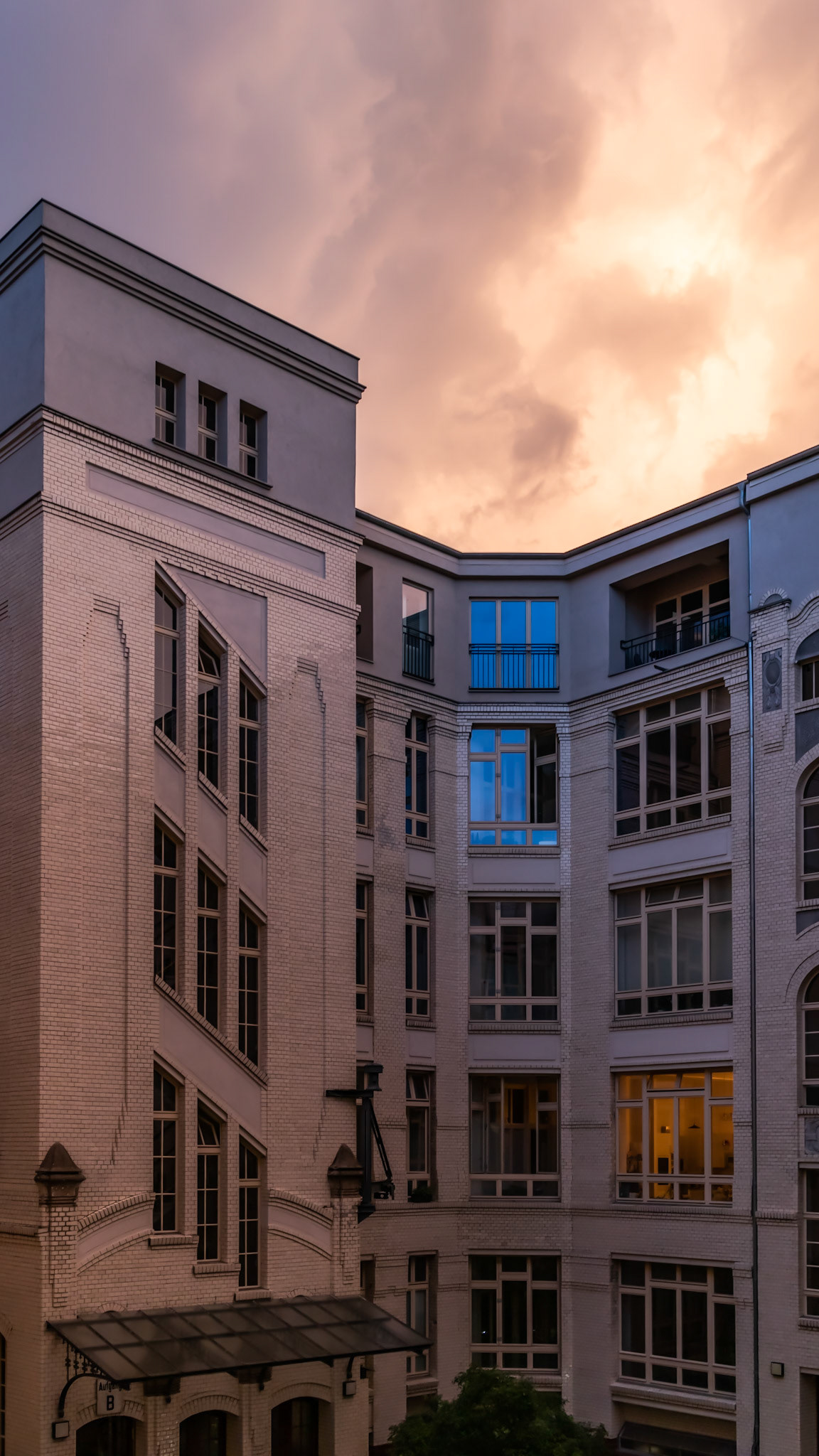 Home before Summer Thunderstorm