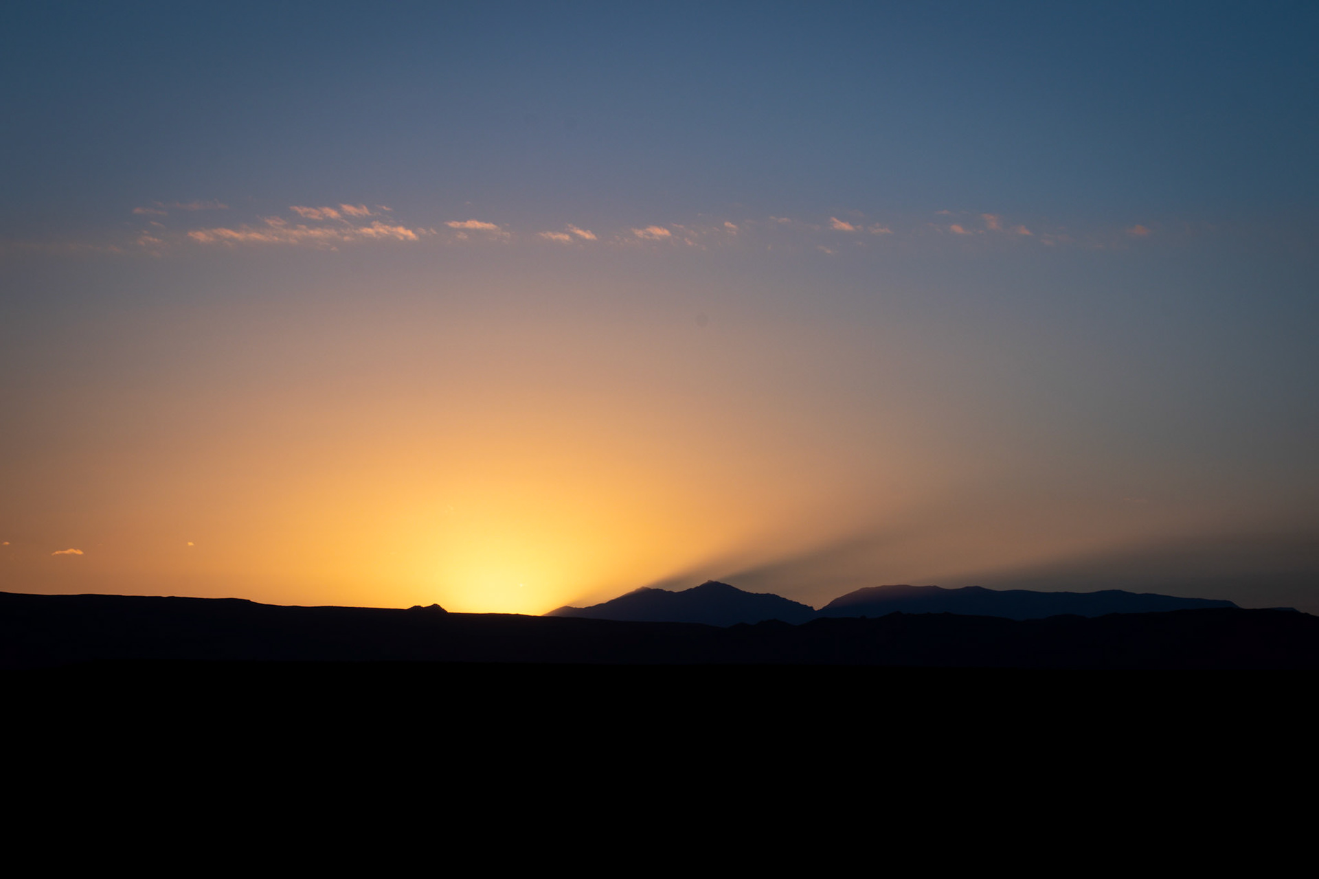 Sunrise at Mono Lake