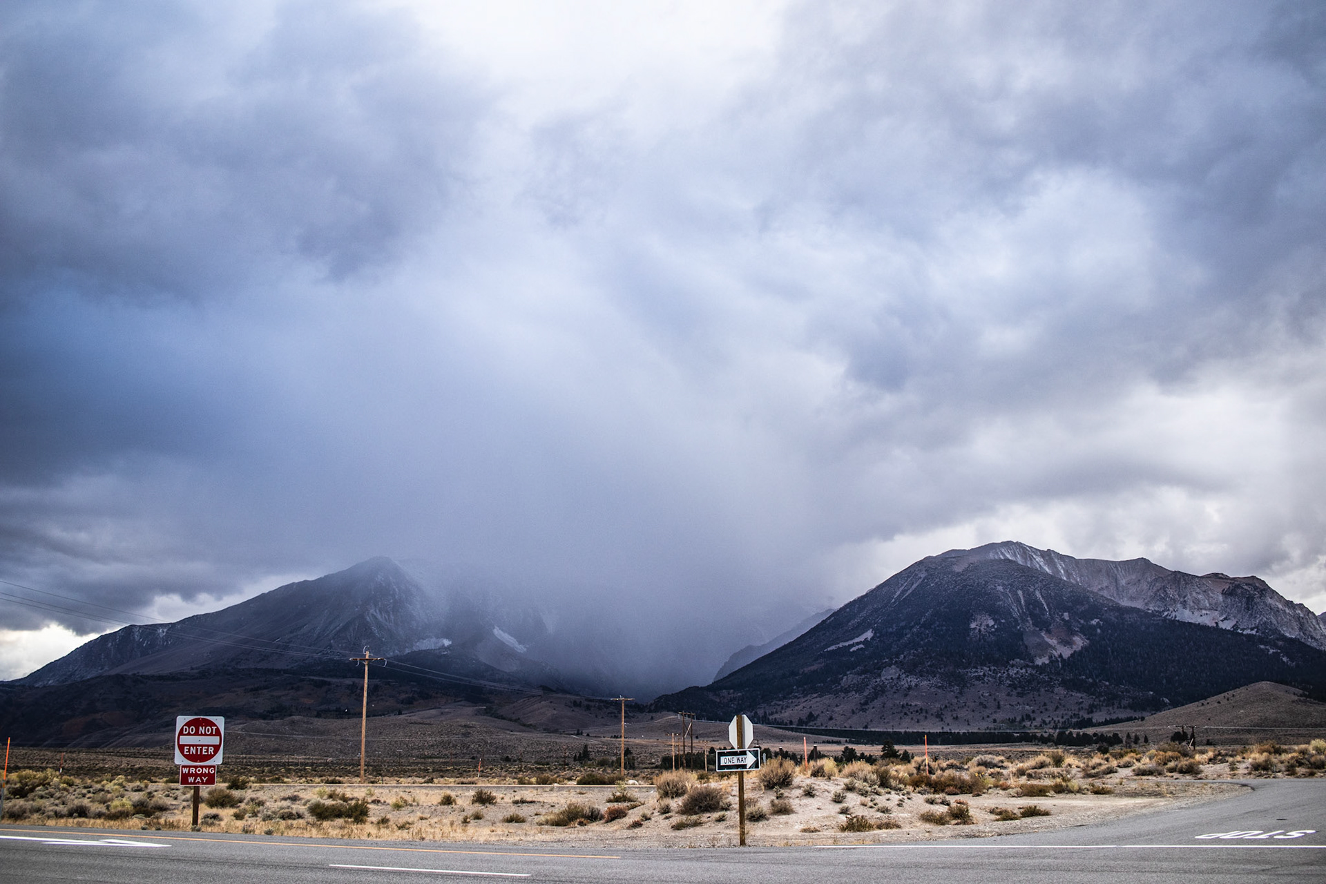 Rain in Yosemite