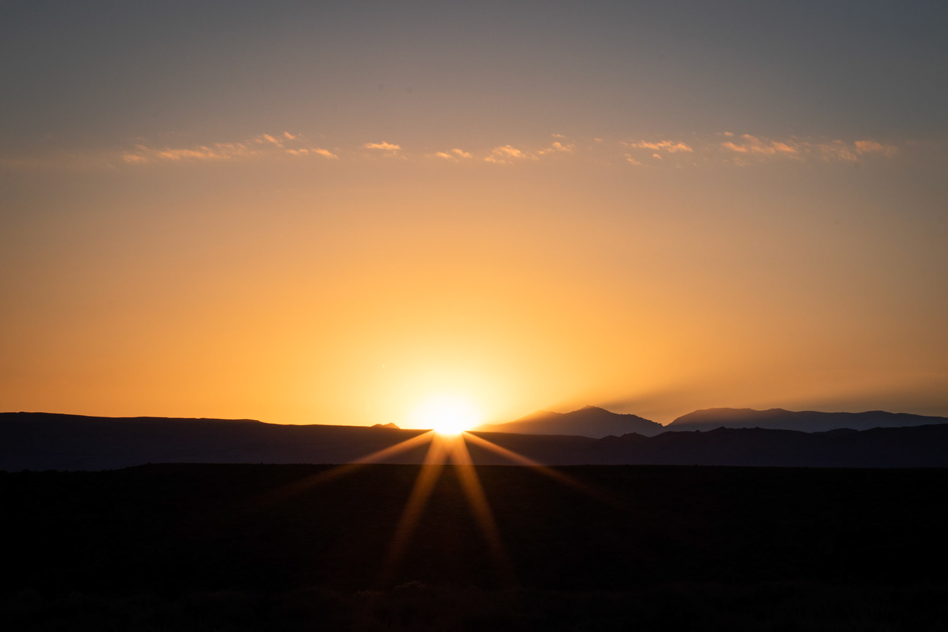 Sunrise at Mono Lake