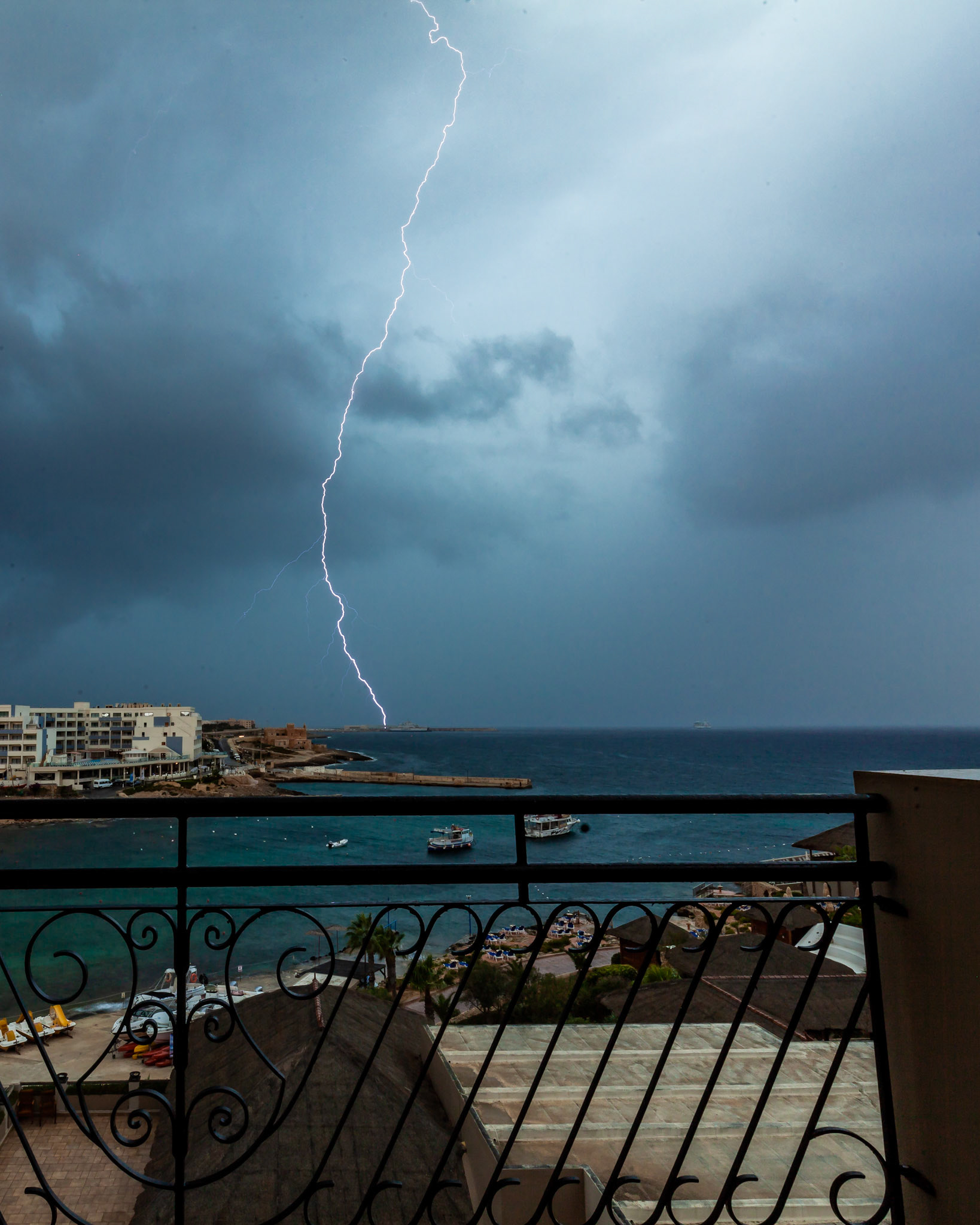 Thunderstorm in Malta