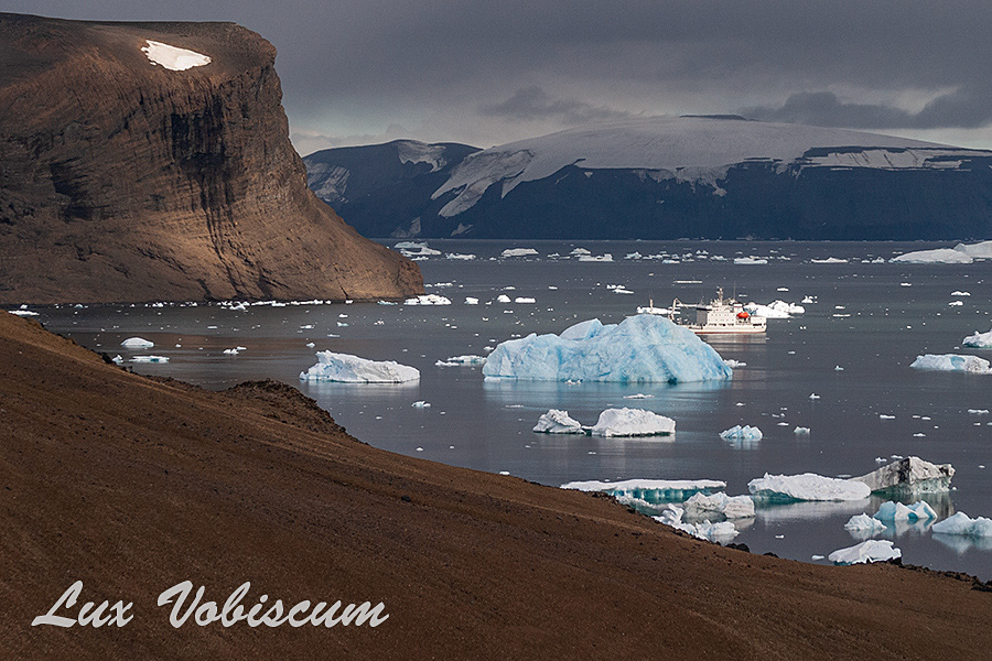Ashore on James Ross Island