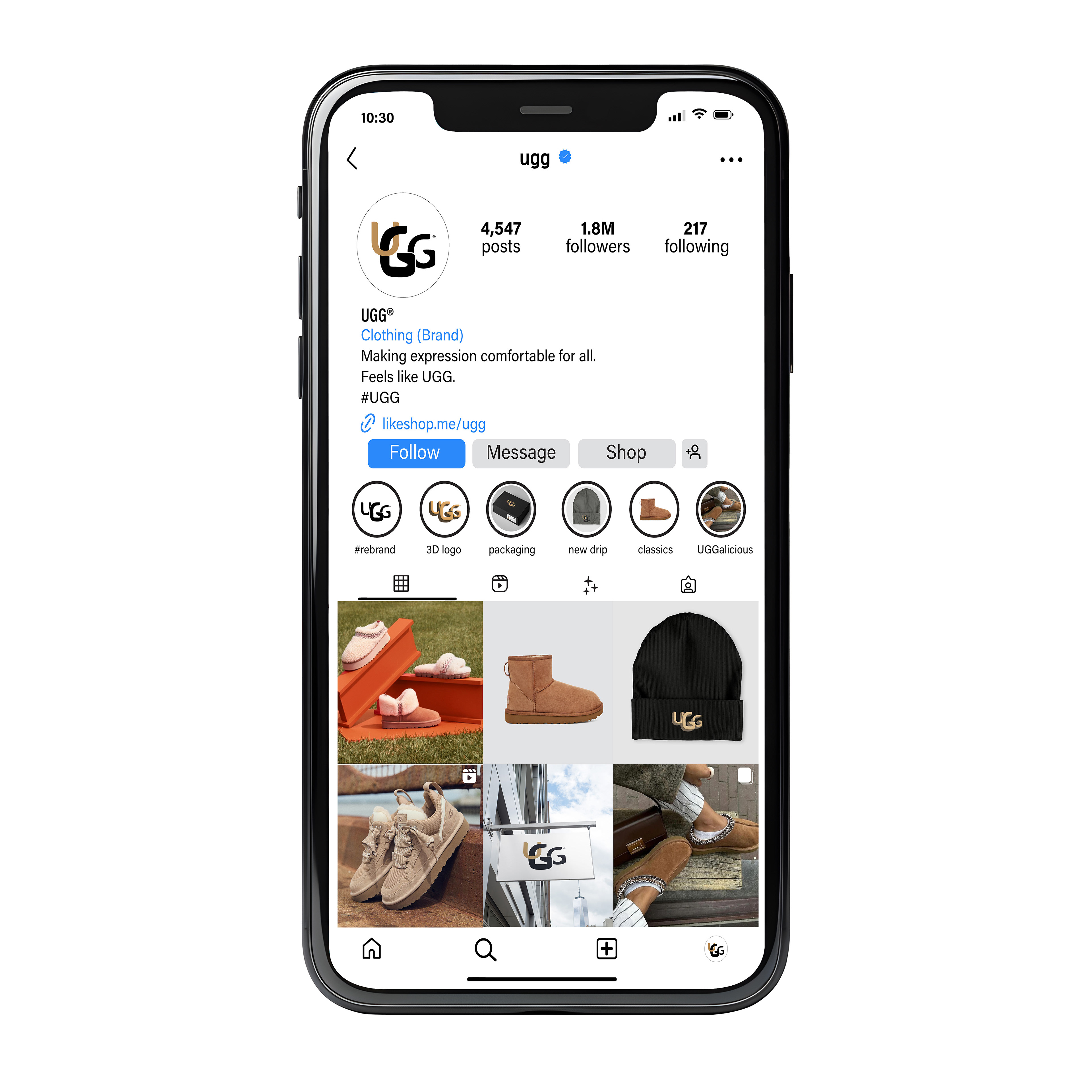 Instagram Profile Mockup 1