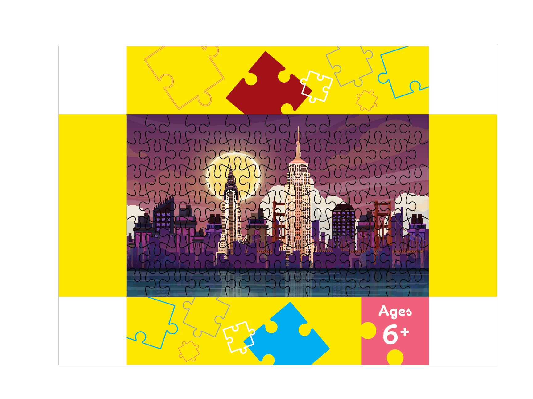 Ignited Kids Puzzle Back