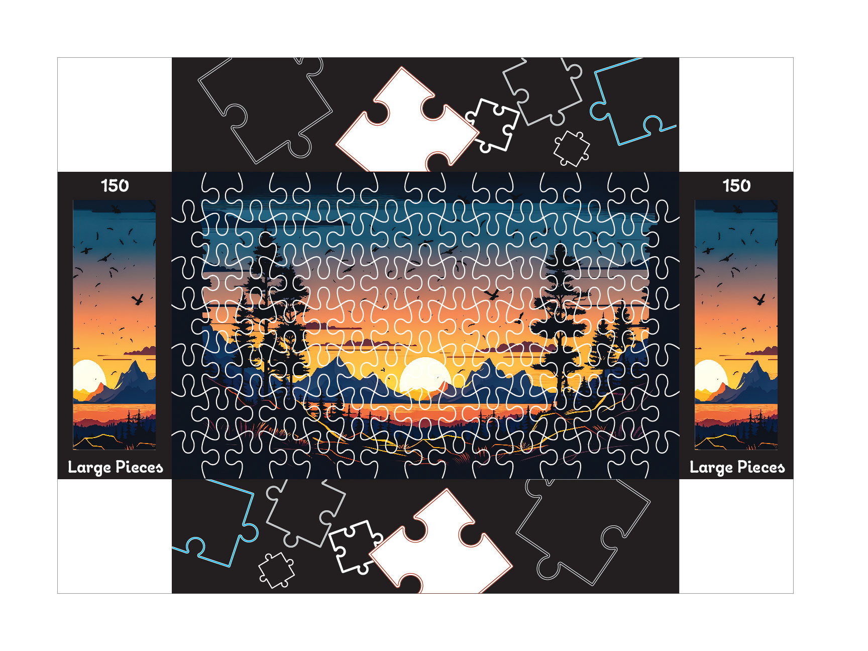 Ignited Adult Puzzle Front