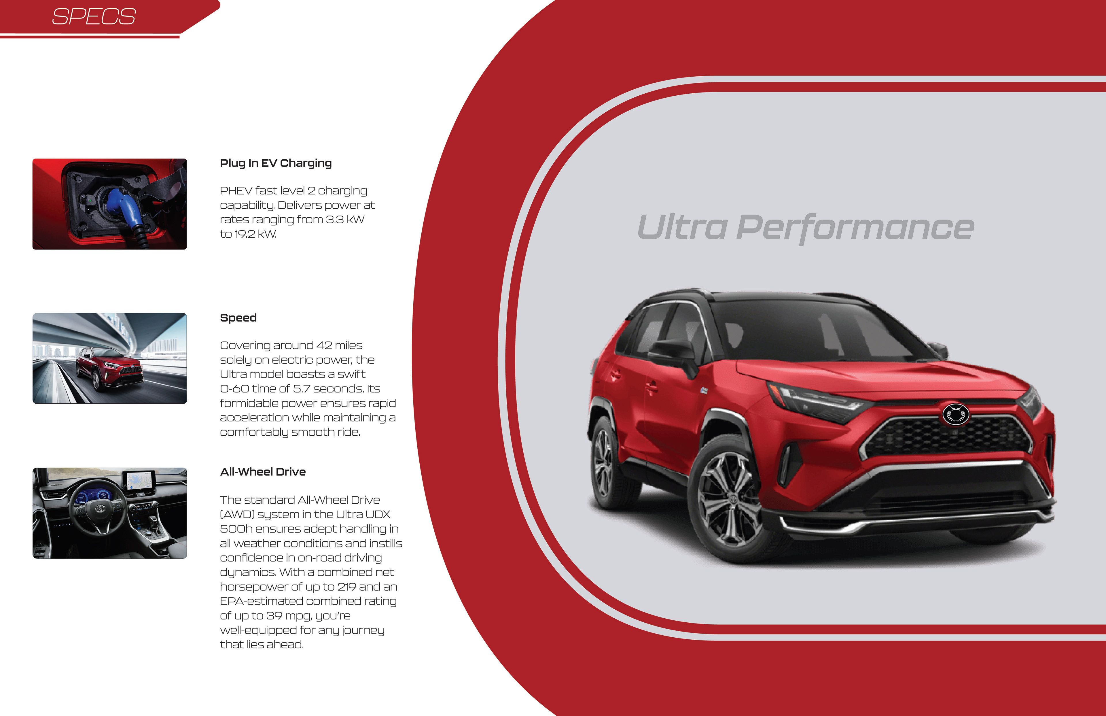Ultra Vehicle Specs