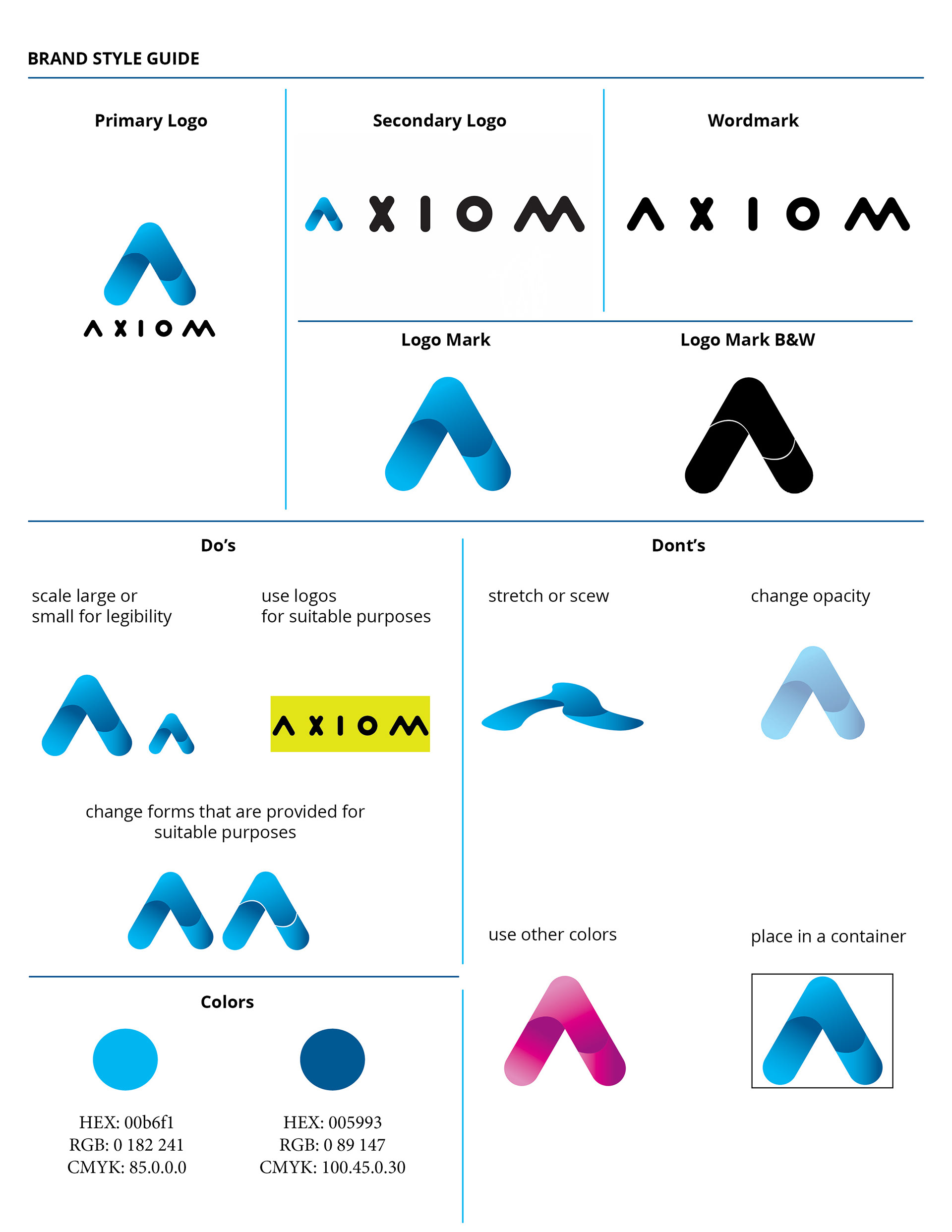 Axiom Brand Style Guide