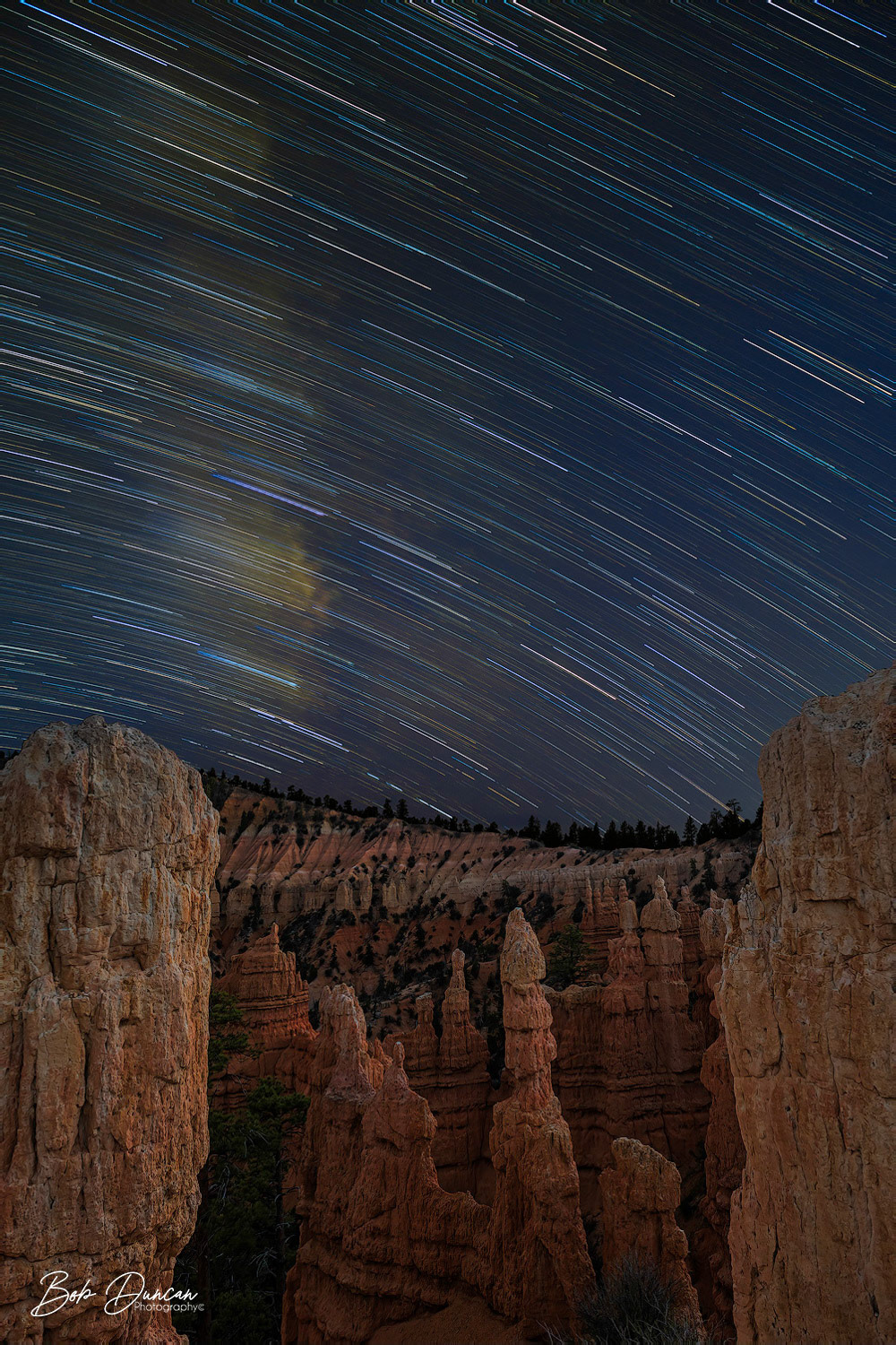 Fairyland Trail Star Trails 9775