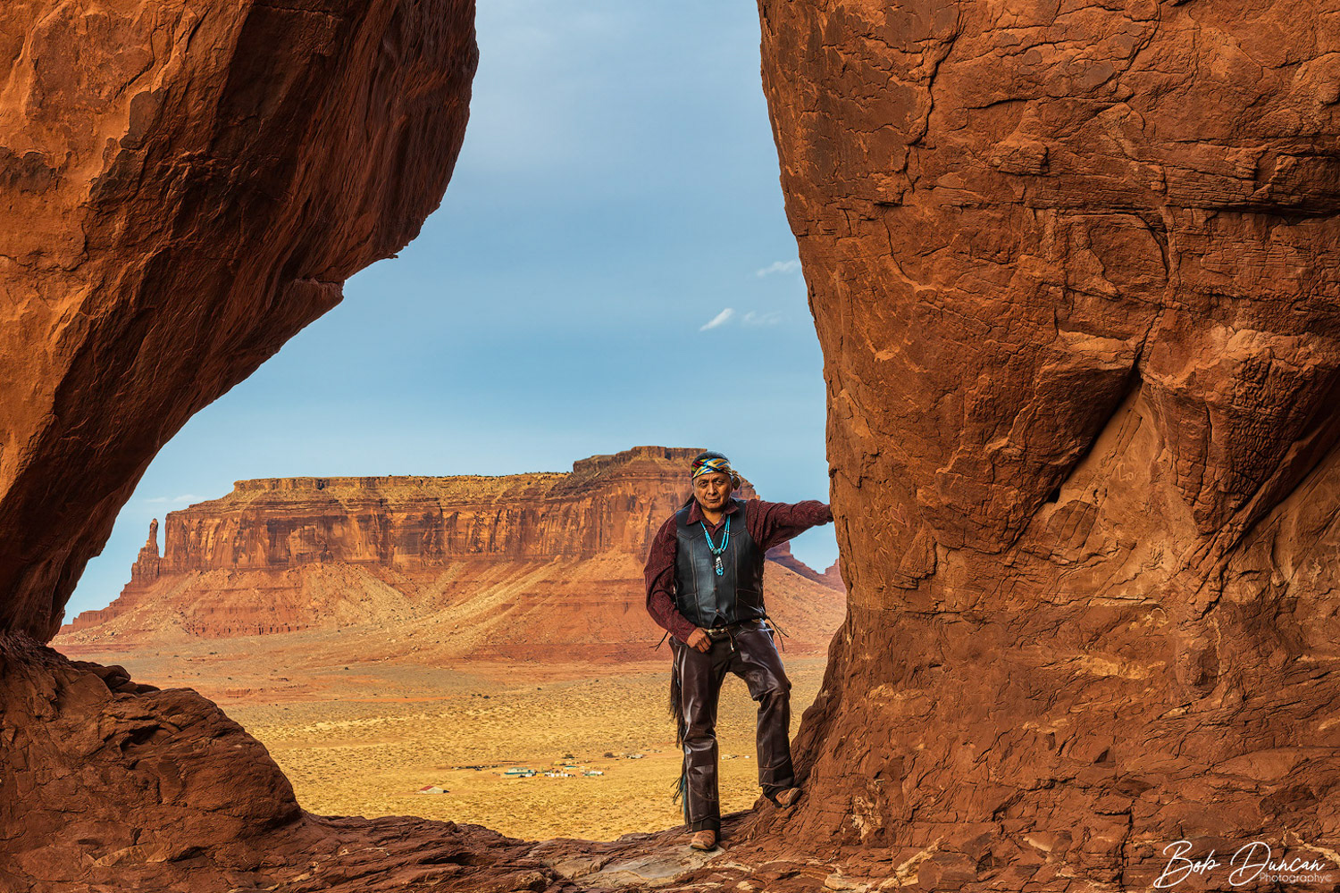 Teardrop Arch with Navajo-3246
