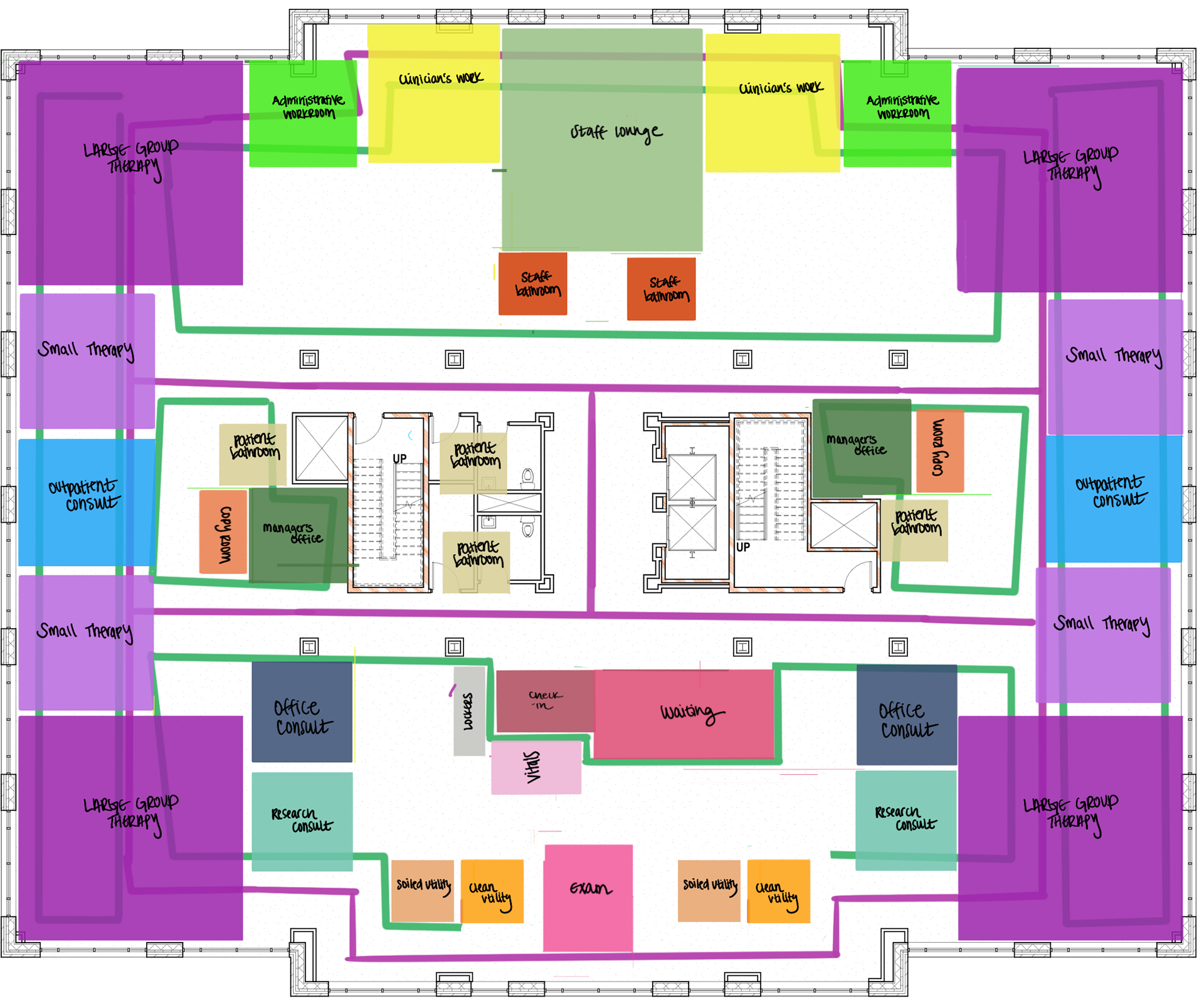 Spatial Allocation Floor Plan 1