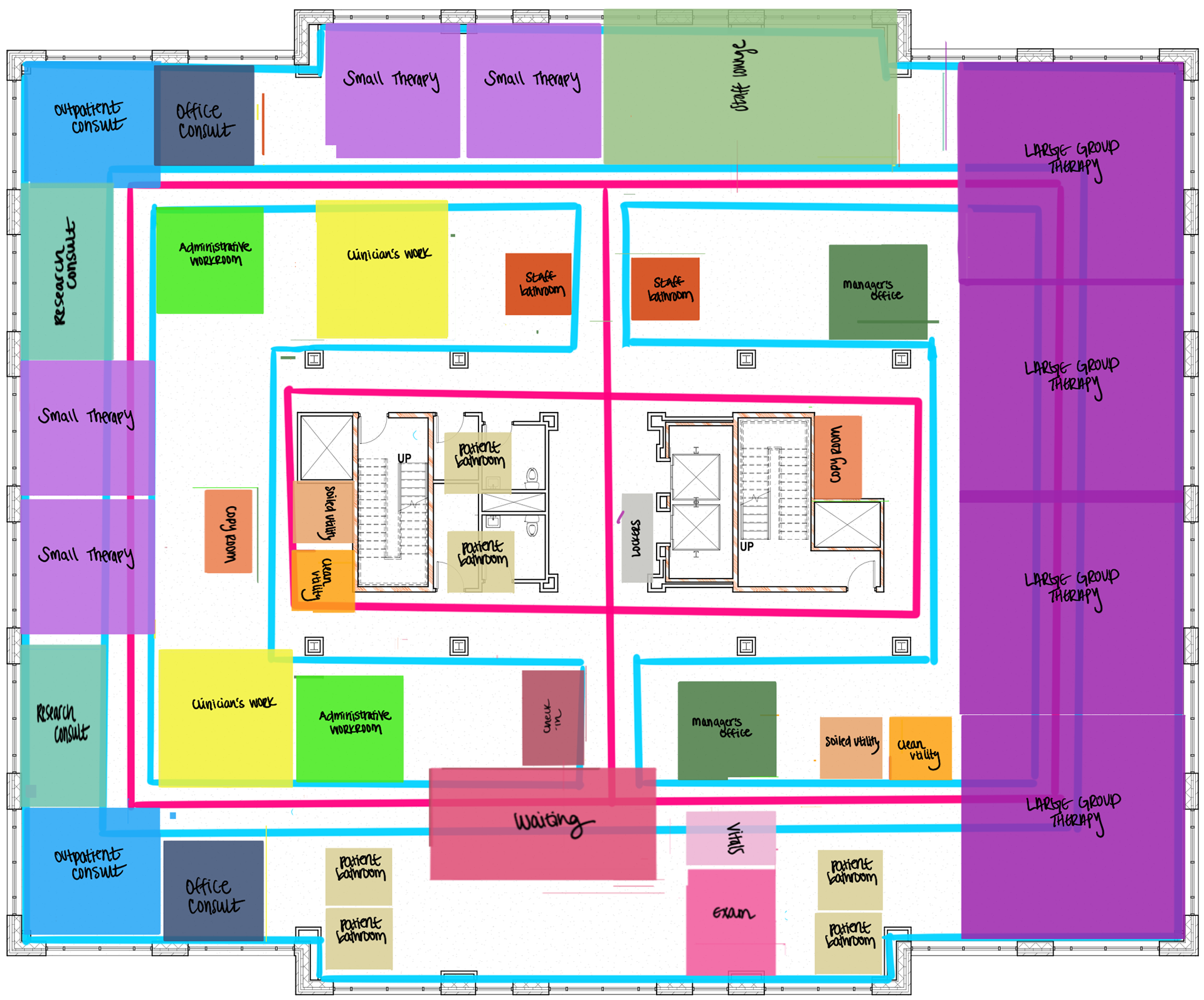 Spatial Allocation Floor Plan 2