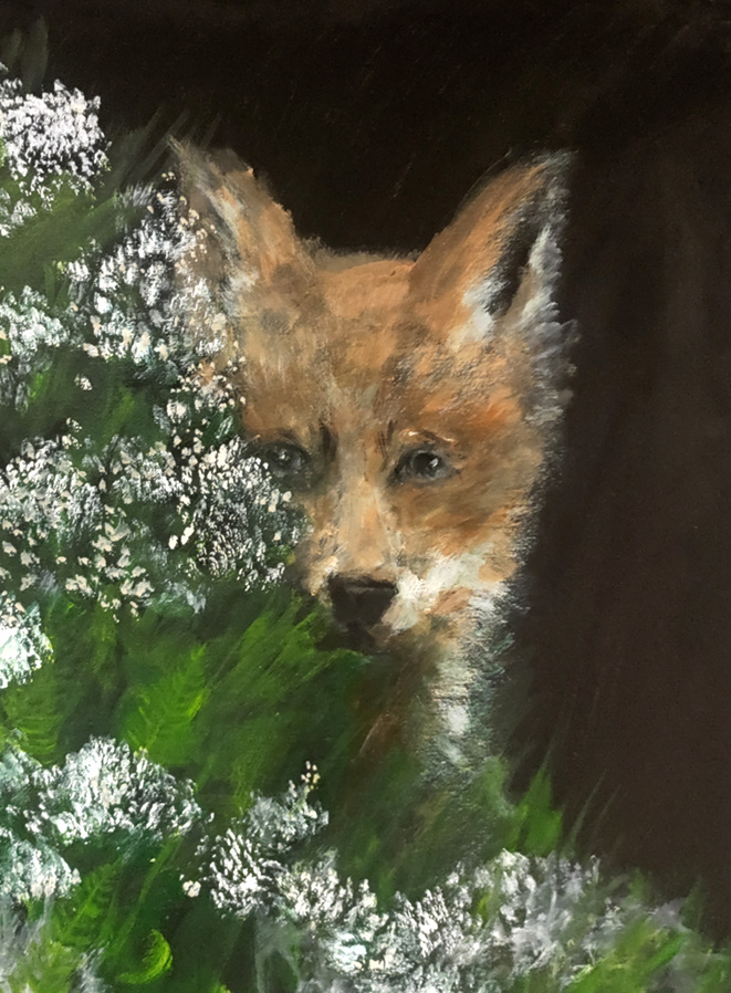 Ketun katse (Orginal artwork sold)