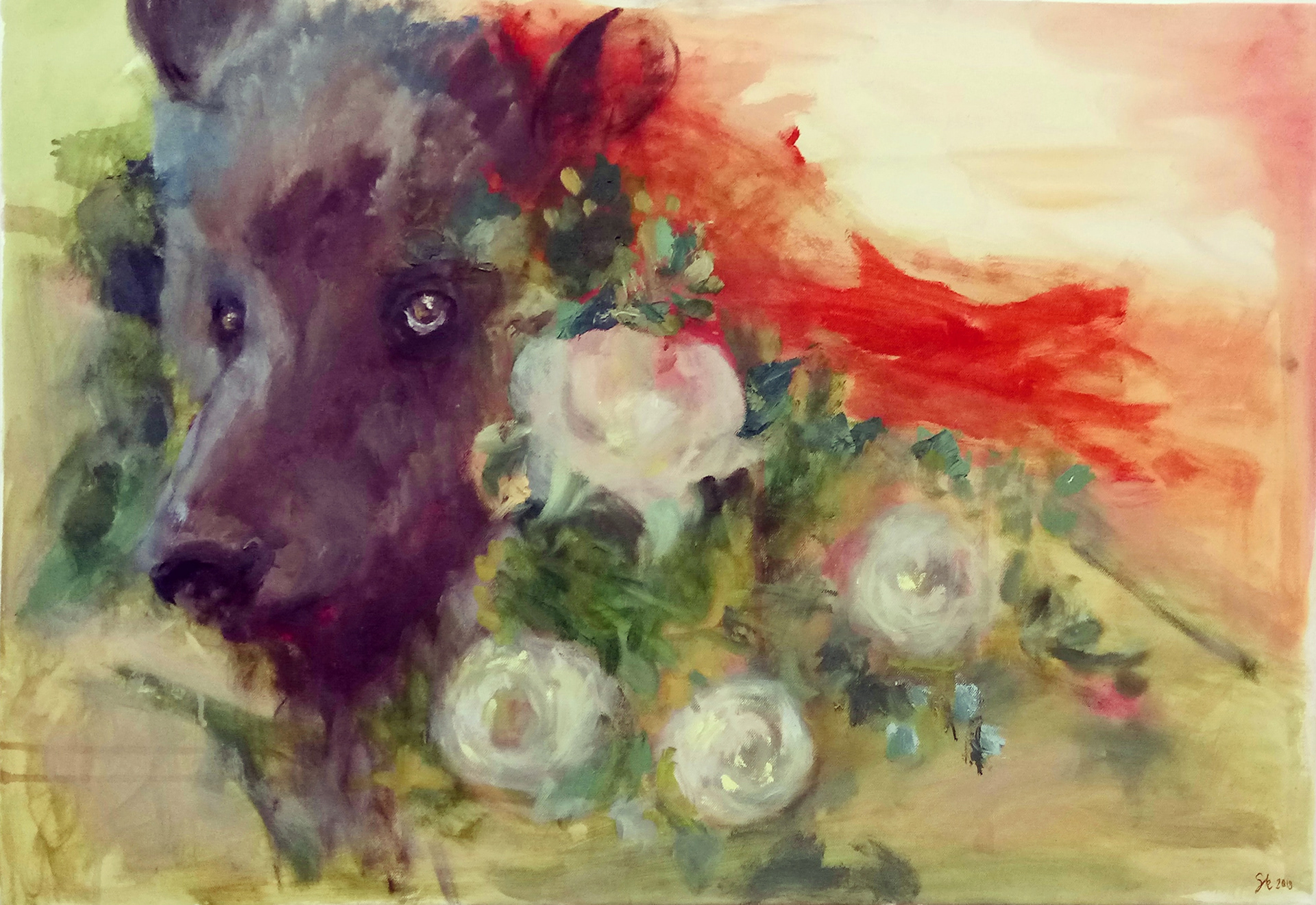 Mesikämmen (orginal artwork sold)