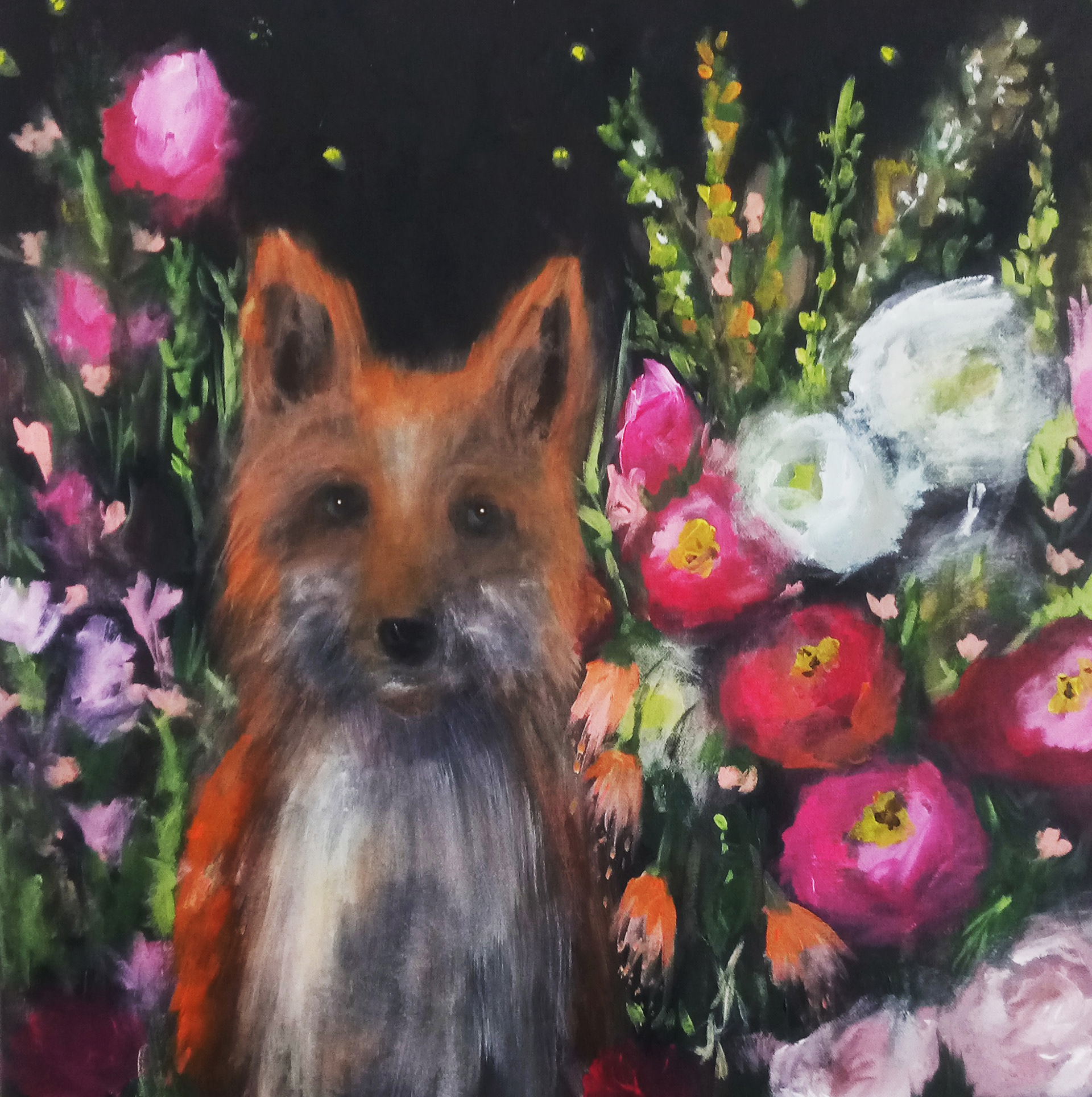 Viisas kettu (orginal artwork sold)