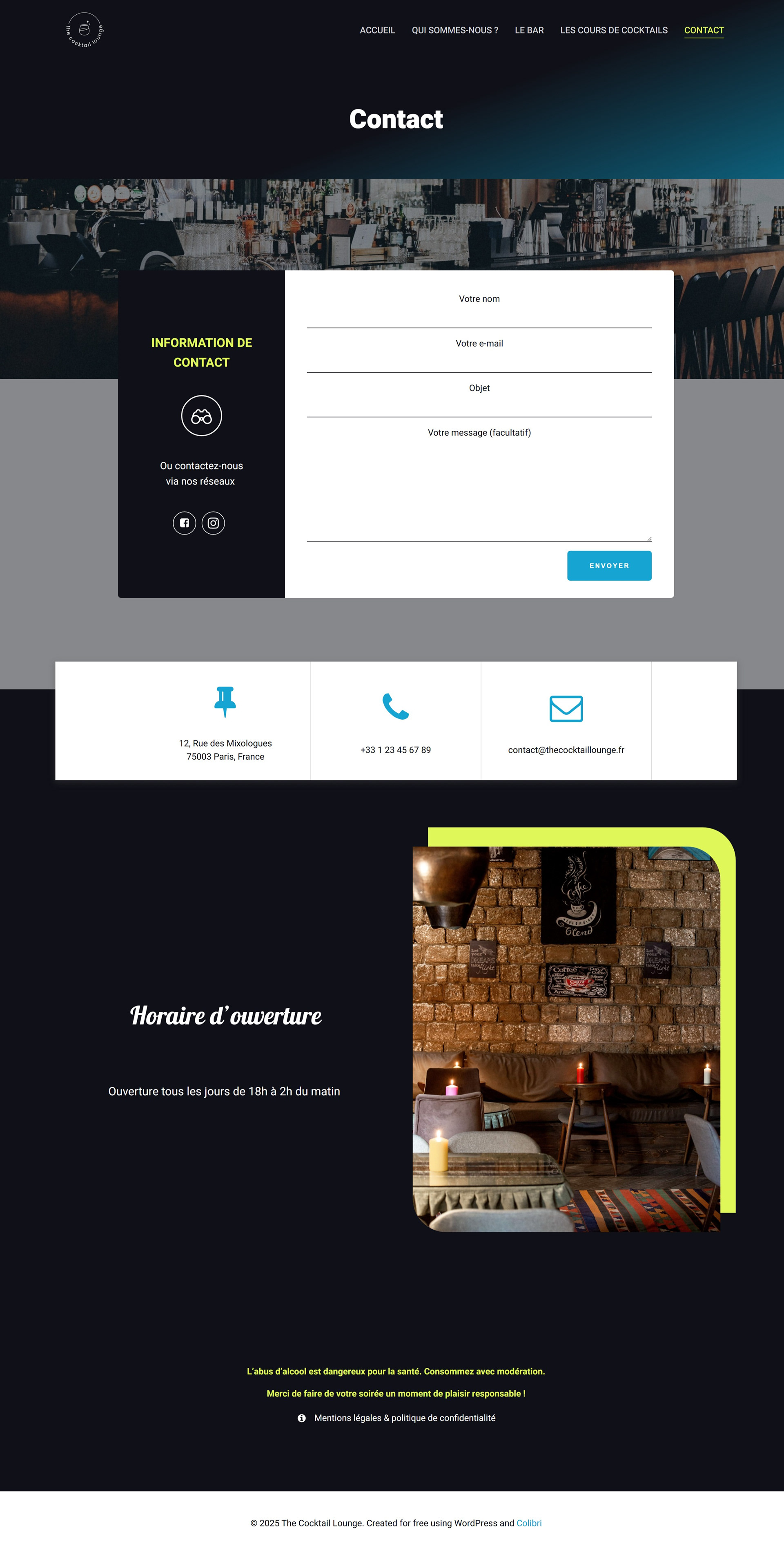 Page Contact