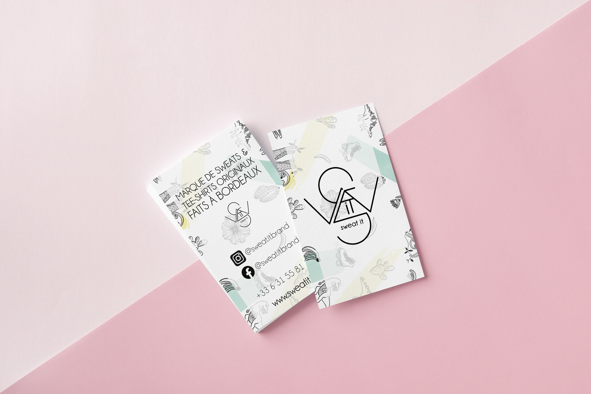CARTE DE VISITE SWEAT IT BORDEAUX