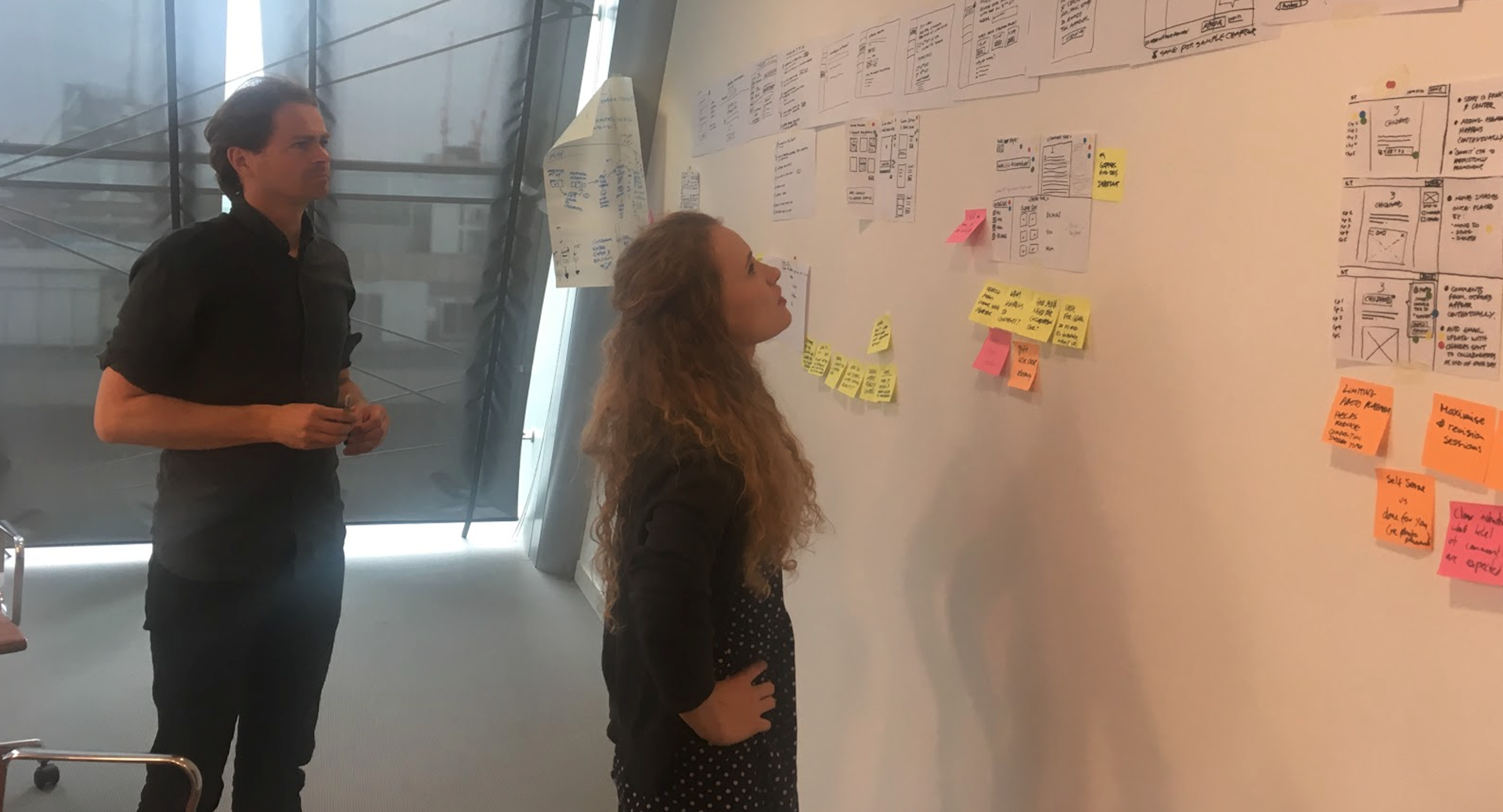 Design Sprint facilitation including the founder