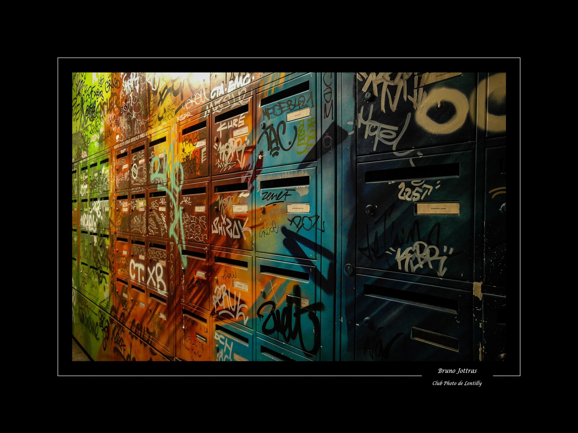Bruno Jottras – Boîtes aux lettres – Lyon 4e