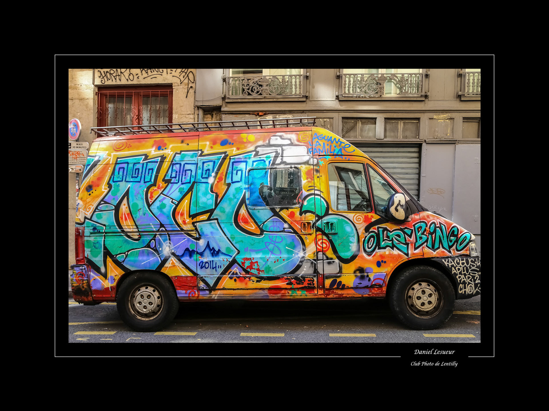 Daniel Lesueur – Camionnette – Lyon 4e
