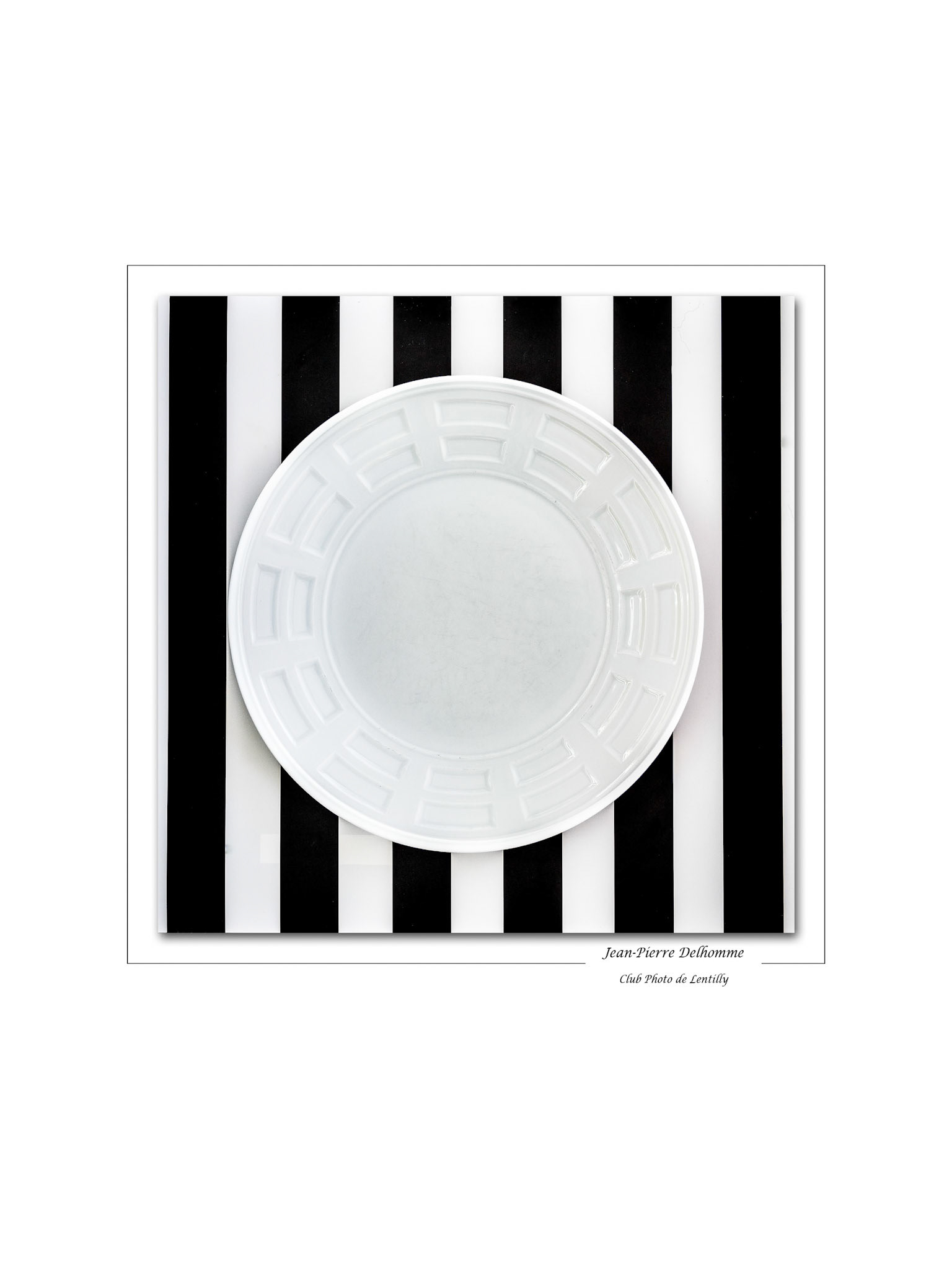 Jean-Pierre Delhomme - Assiette