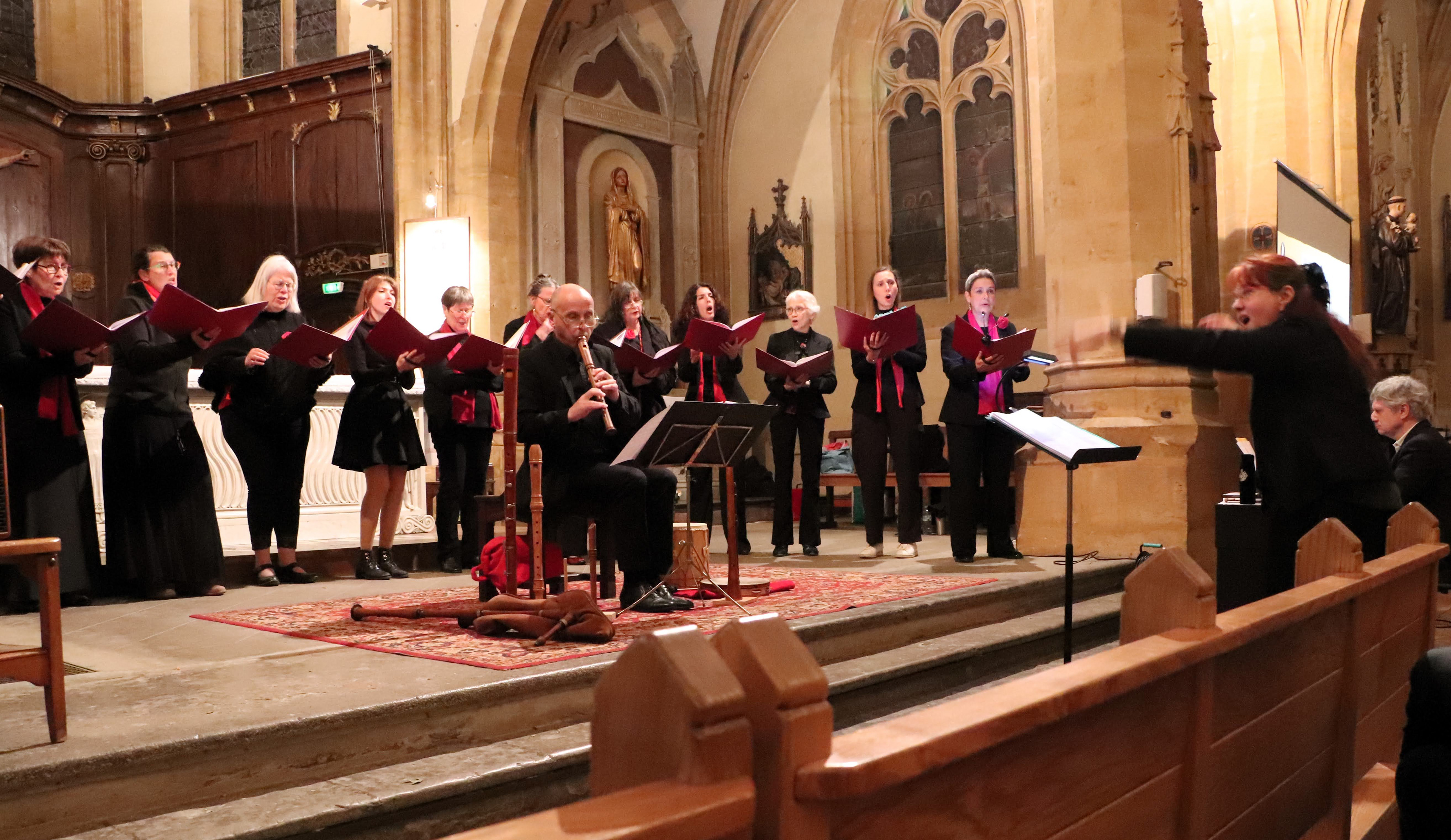 Concert avec la Chorale des cigales