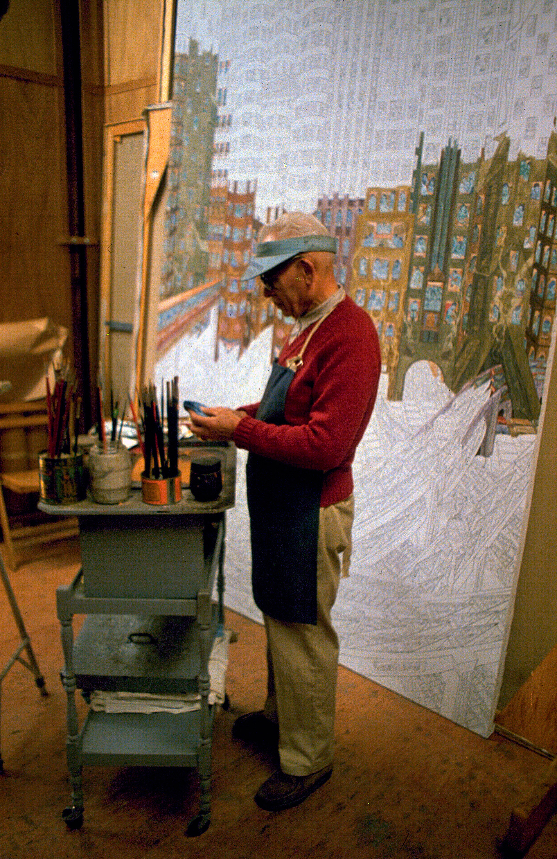 1984 - Irving working -03(Photo(s) by Dan Gundlach