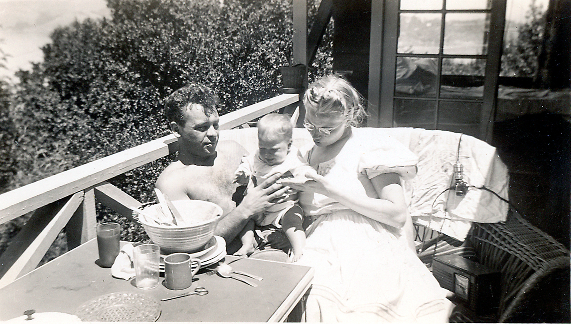 ca1943 - Irving, Maxine and Irene - Sausalito