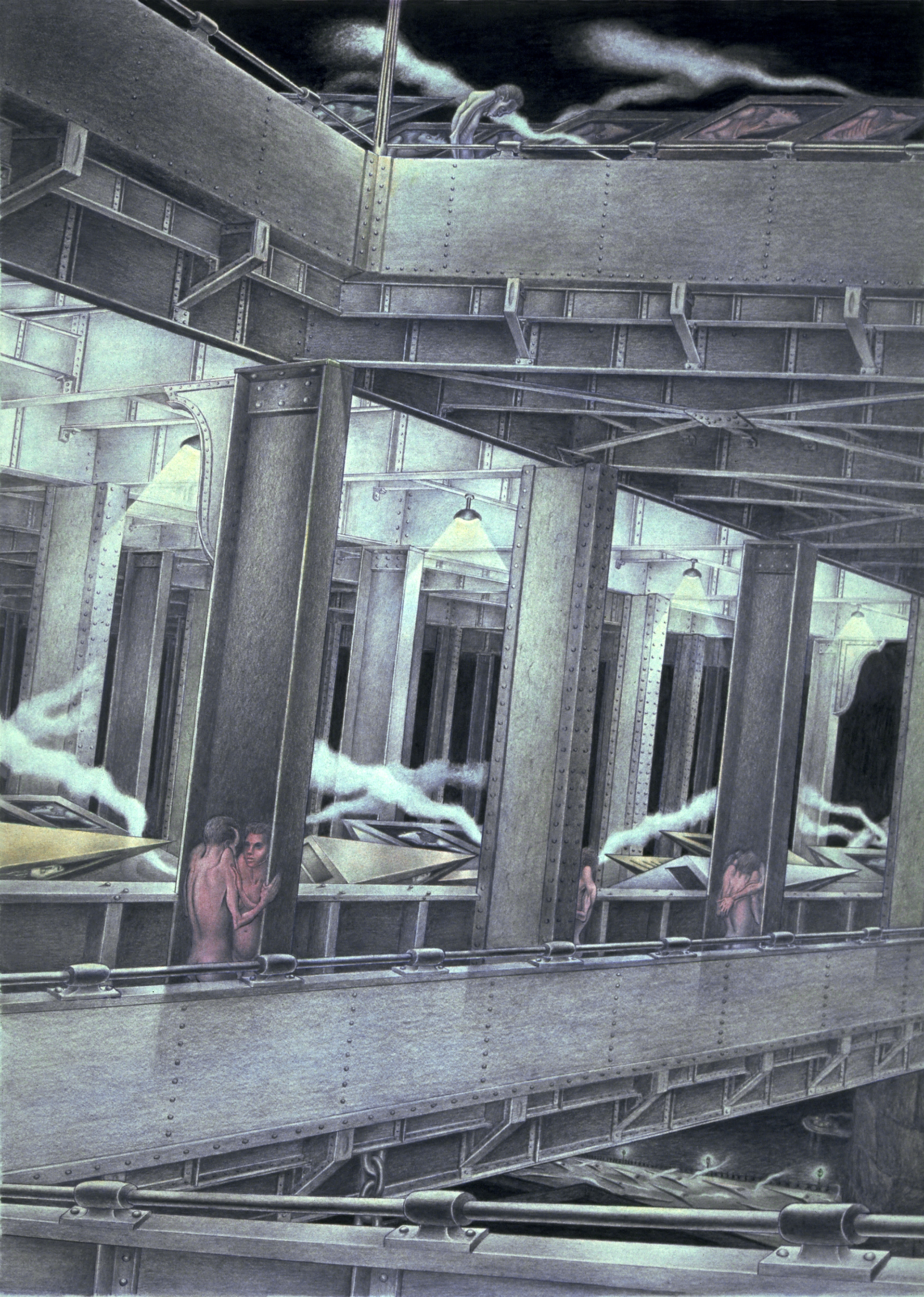 1947 - Lovers on a Bridge