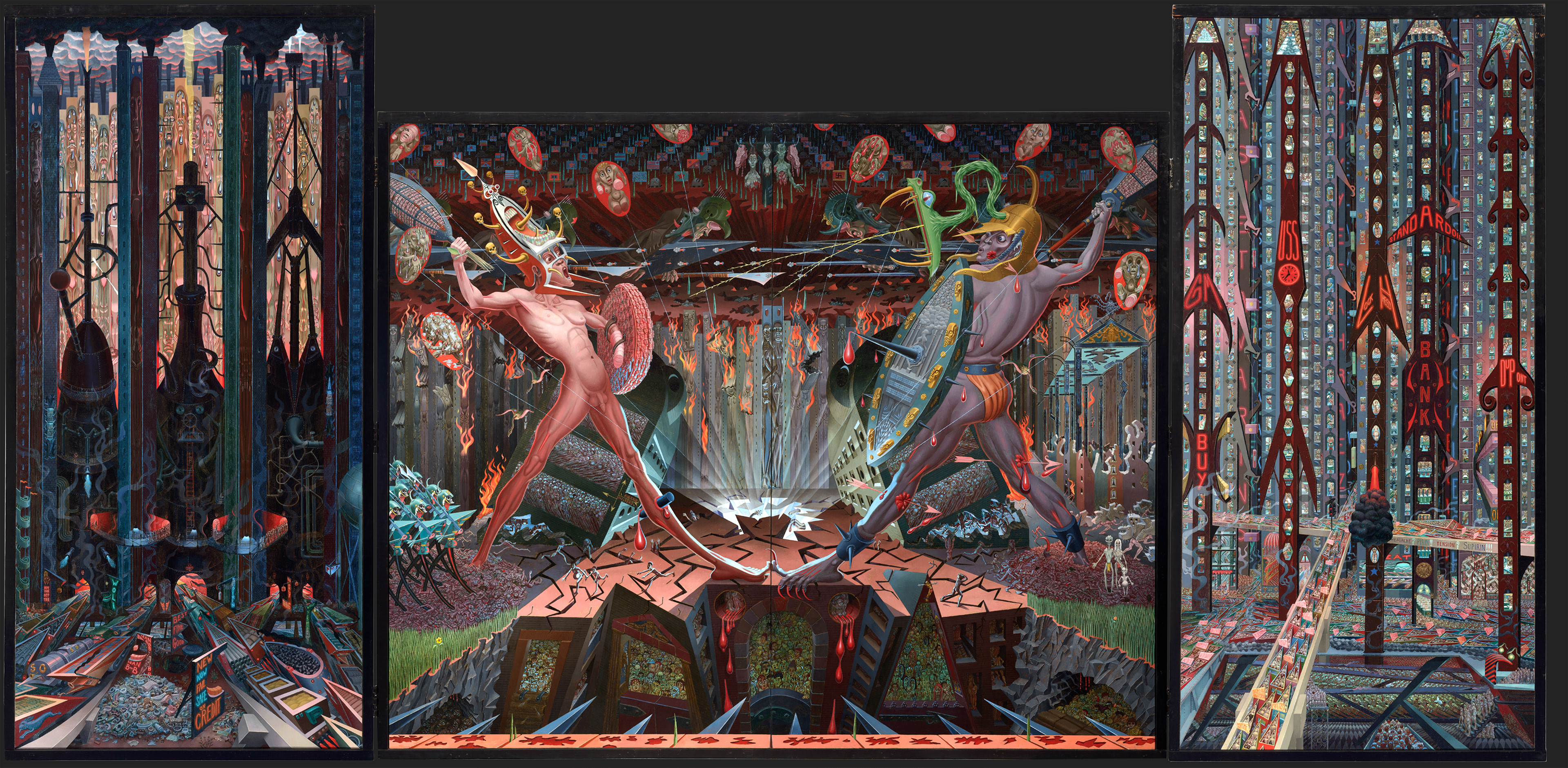 1965-66 - War and Peace (Triptych)
