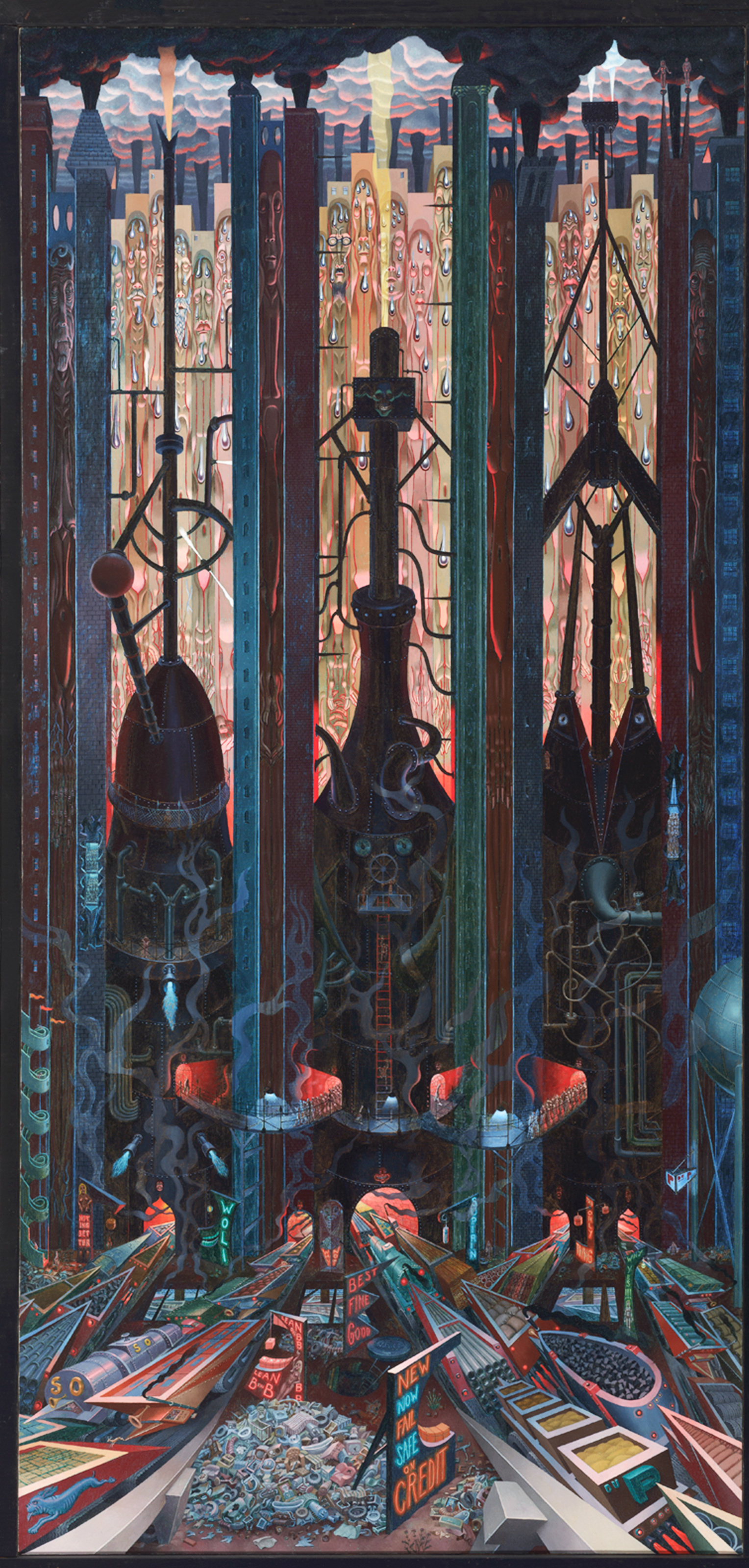 1965-66 - War and Peace (Left Panel)