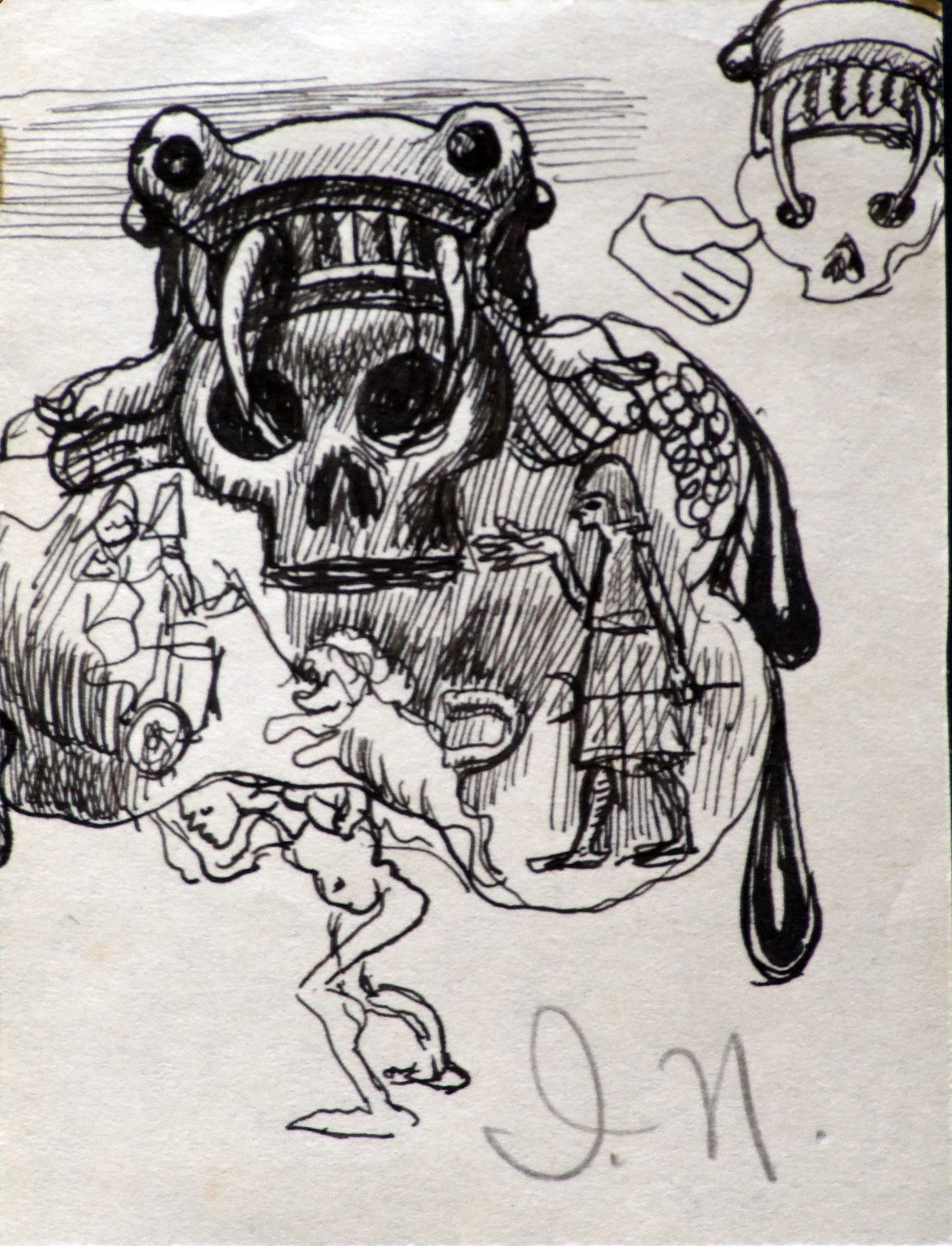 1957 - Procession  - Study 1