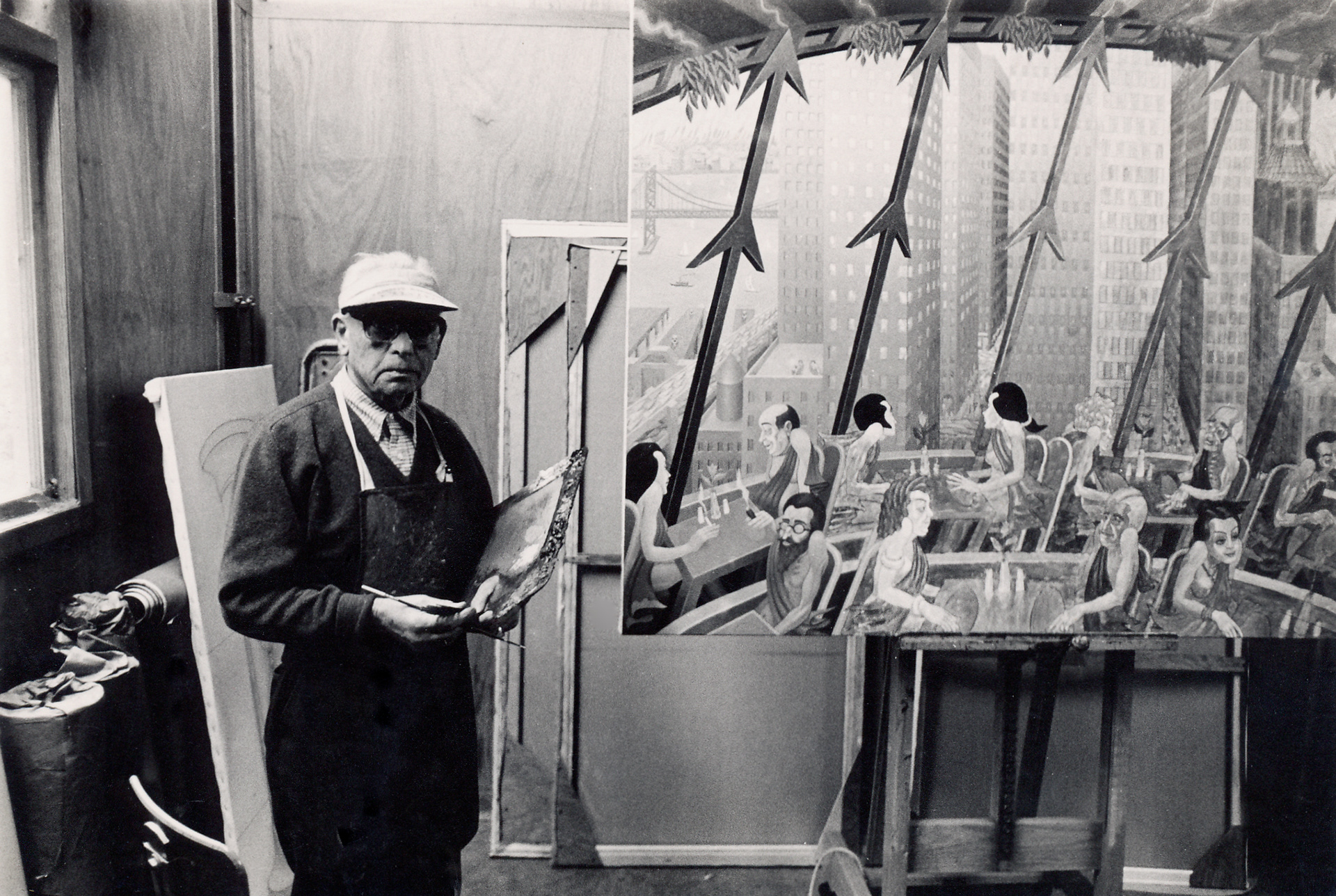 1982 - Irving working on Carousel Restaurant-02