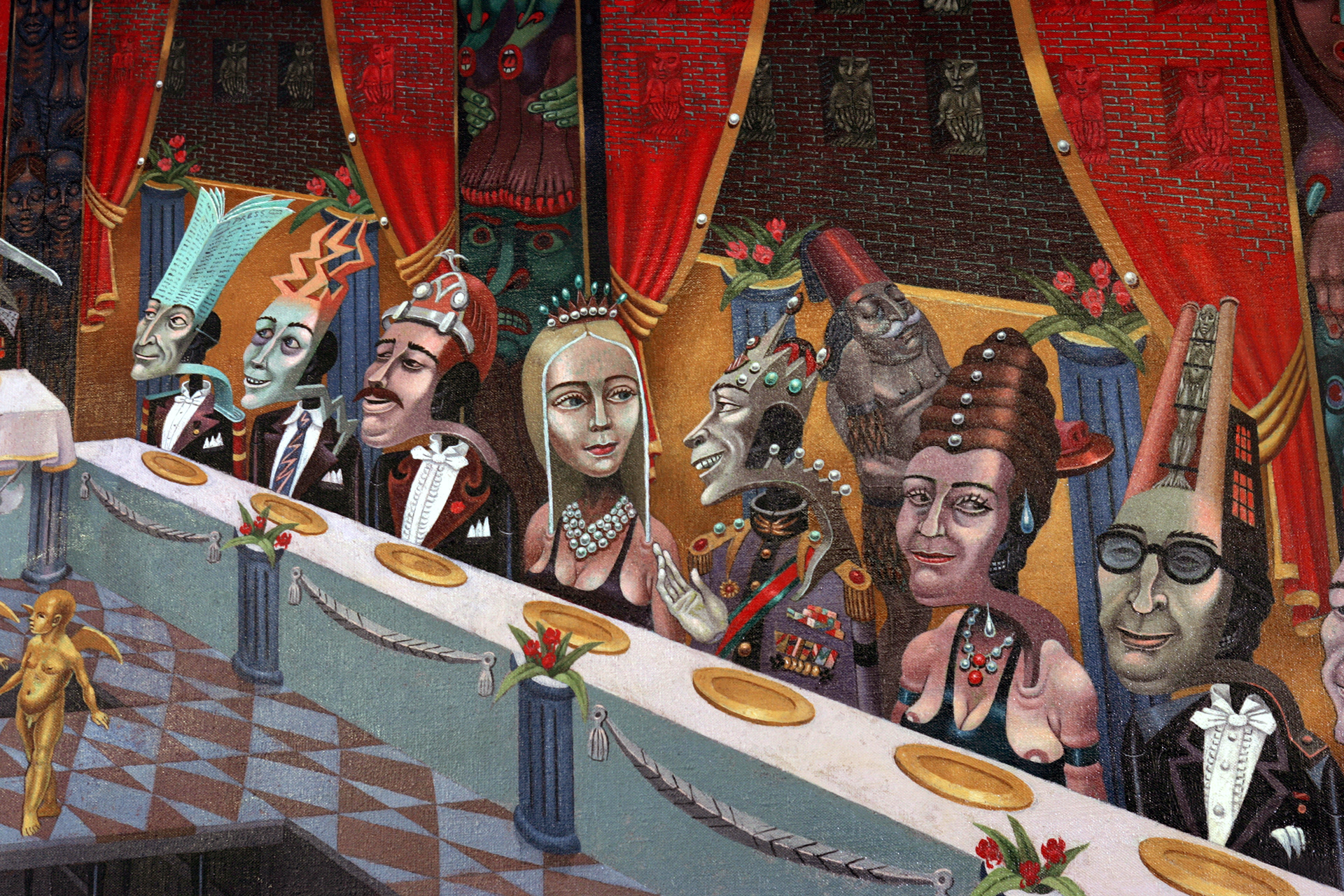1972-73  - The Banquet (Detail)