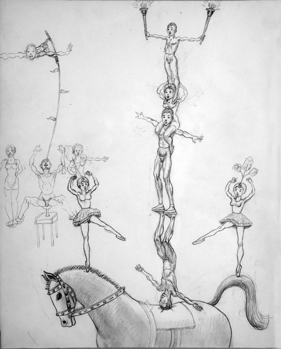 1963 - Circus Study 02