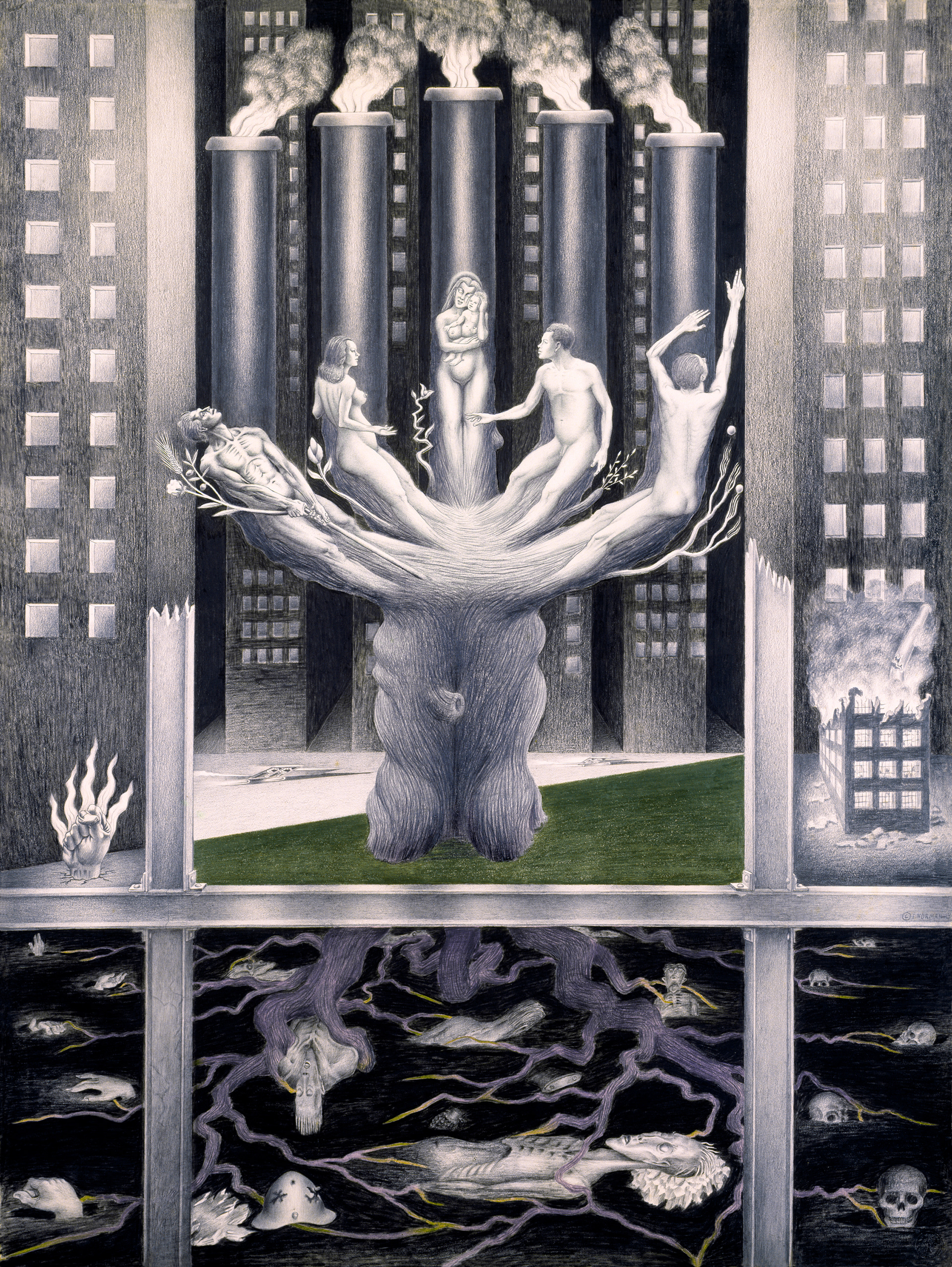 1945 - Tree of Five Figures