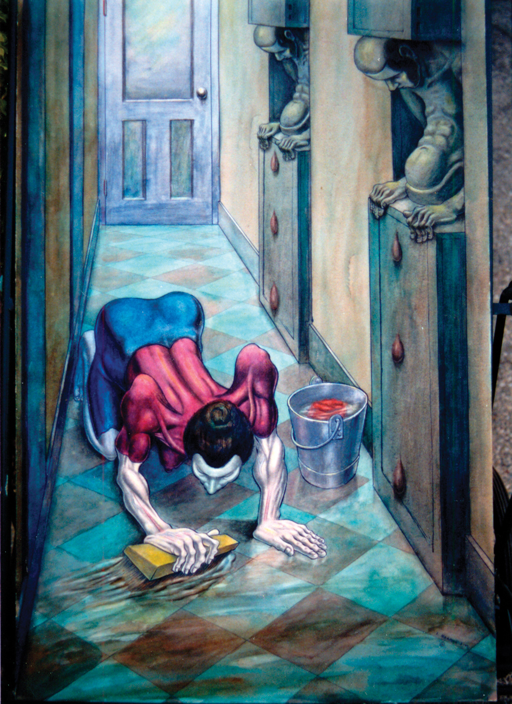 1947 - Slum Washer Woman