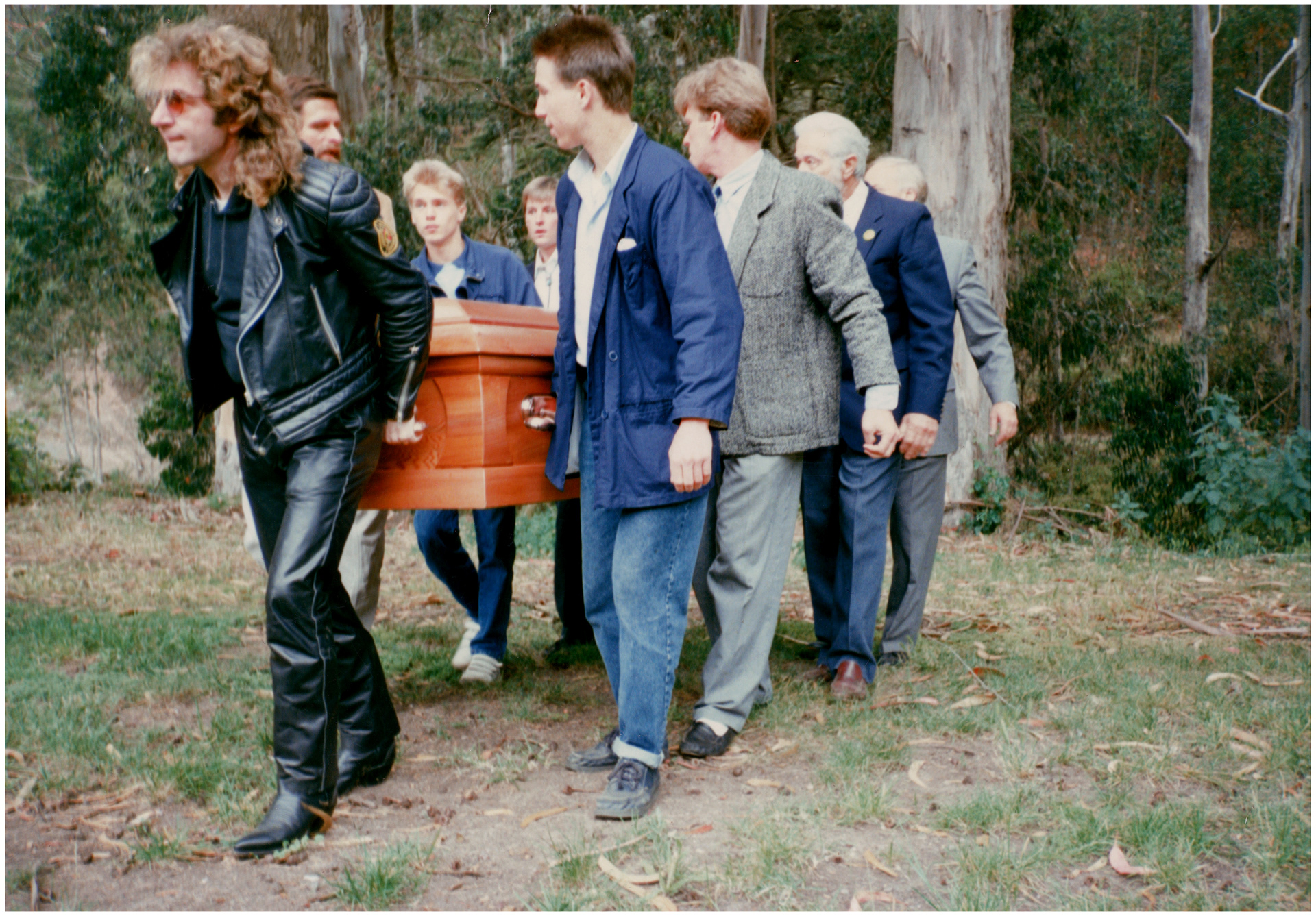 July, 1989 - Irving's Funeral - 01