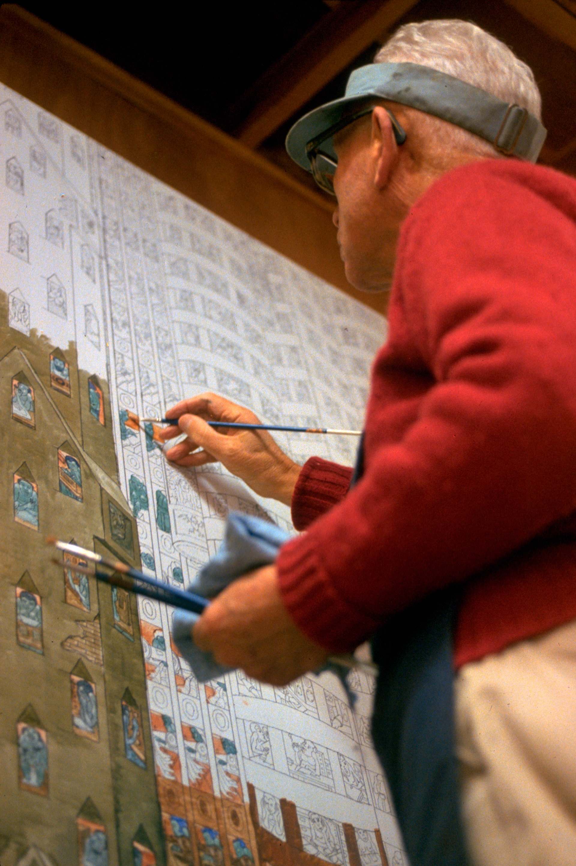 1984 - Irving working -02 (Photo(s) by Dan Gundlach