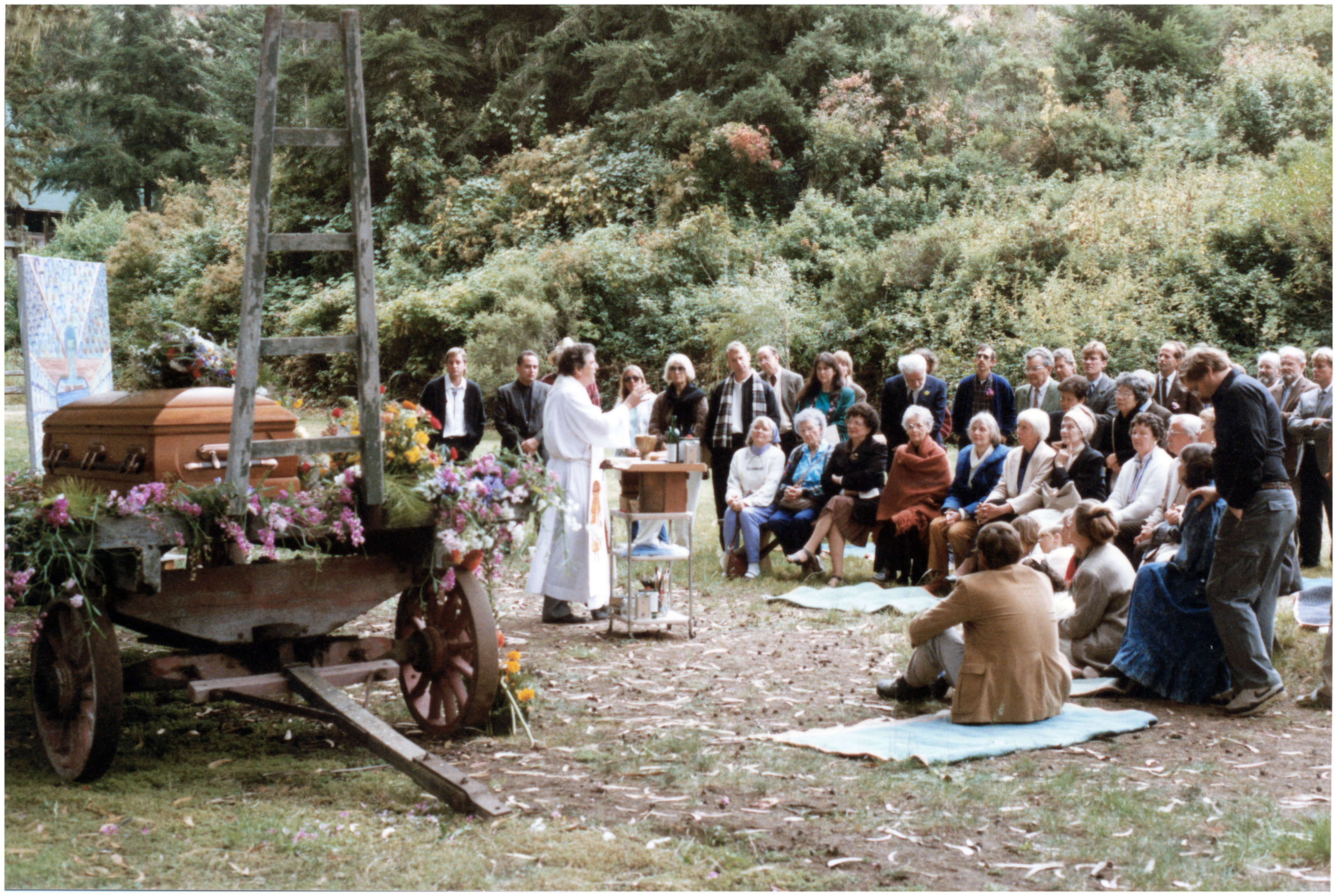 July, 1989 - Irving's Funeral - 04