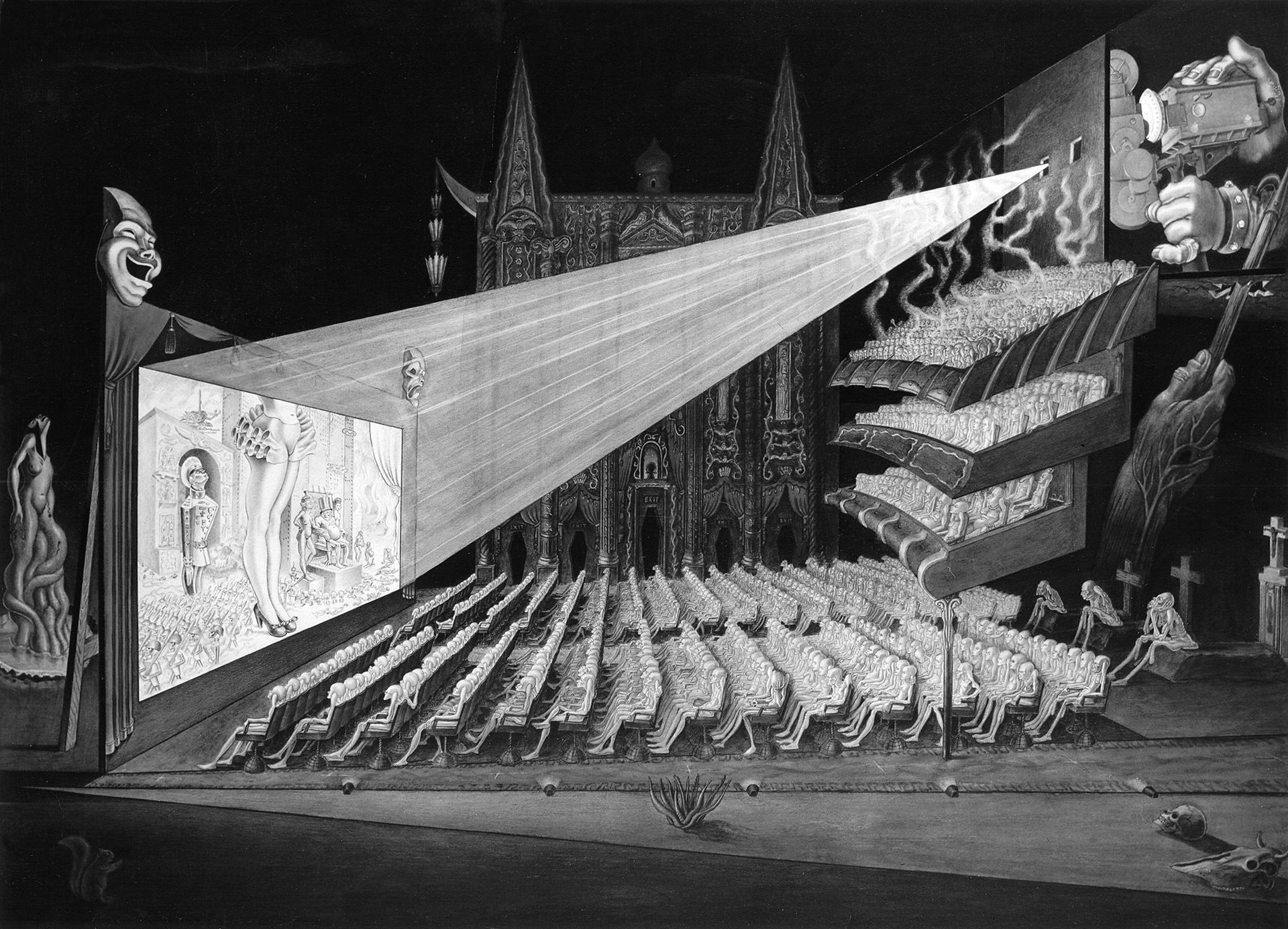 1948 - Illusions (original watercolor, unlocated)