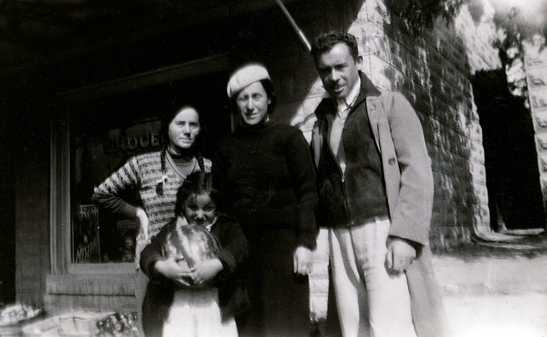 1929 - One the way to LA (Honeymoon trip to LA)