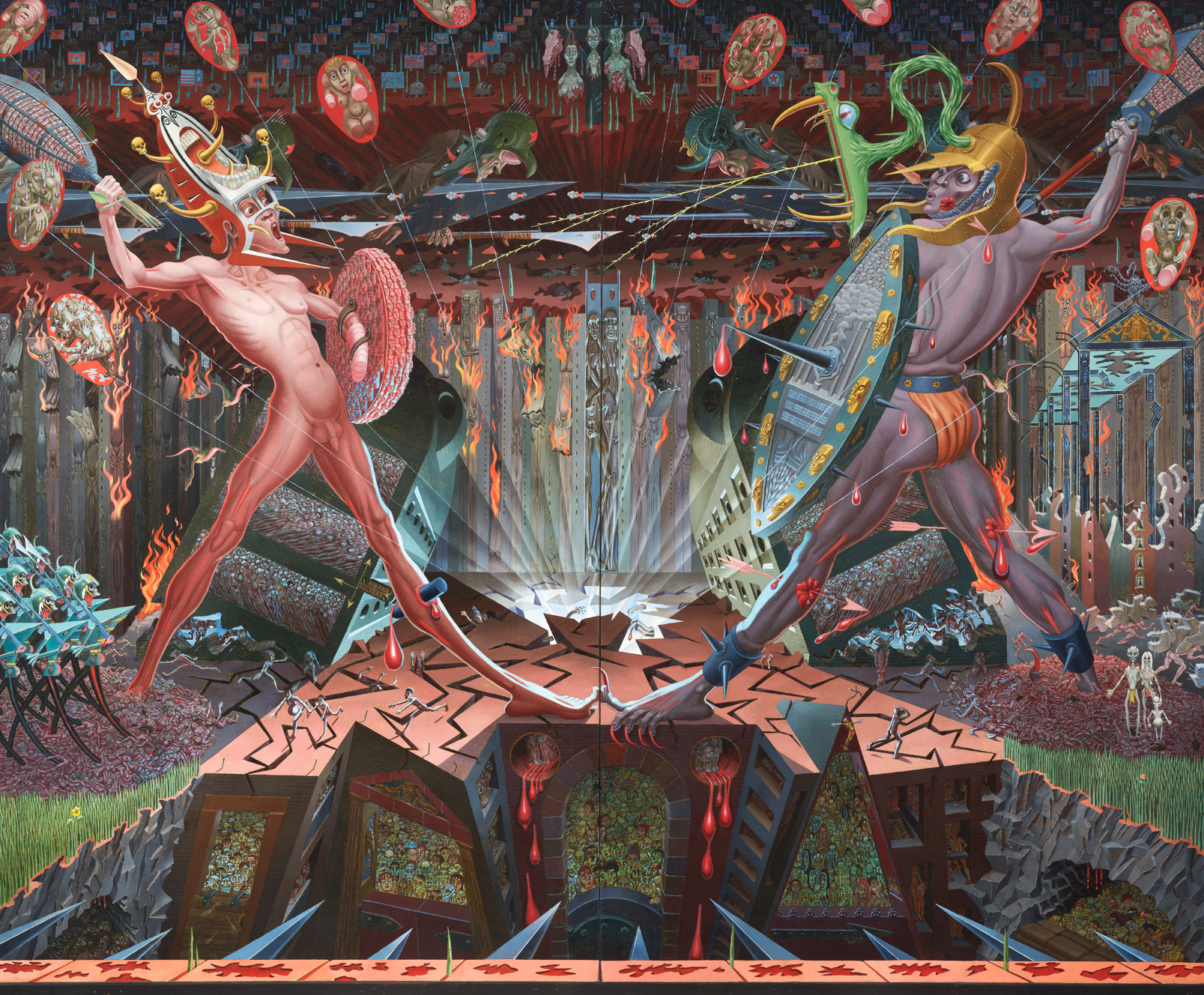 1965-66 - War and Peace (Center Panel)