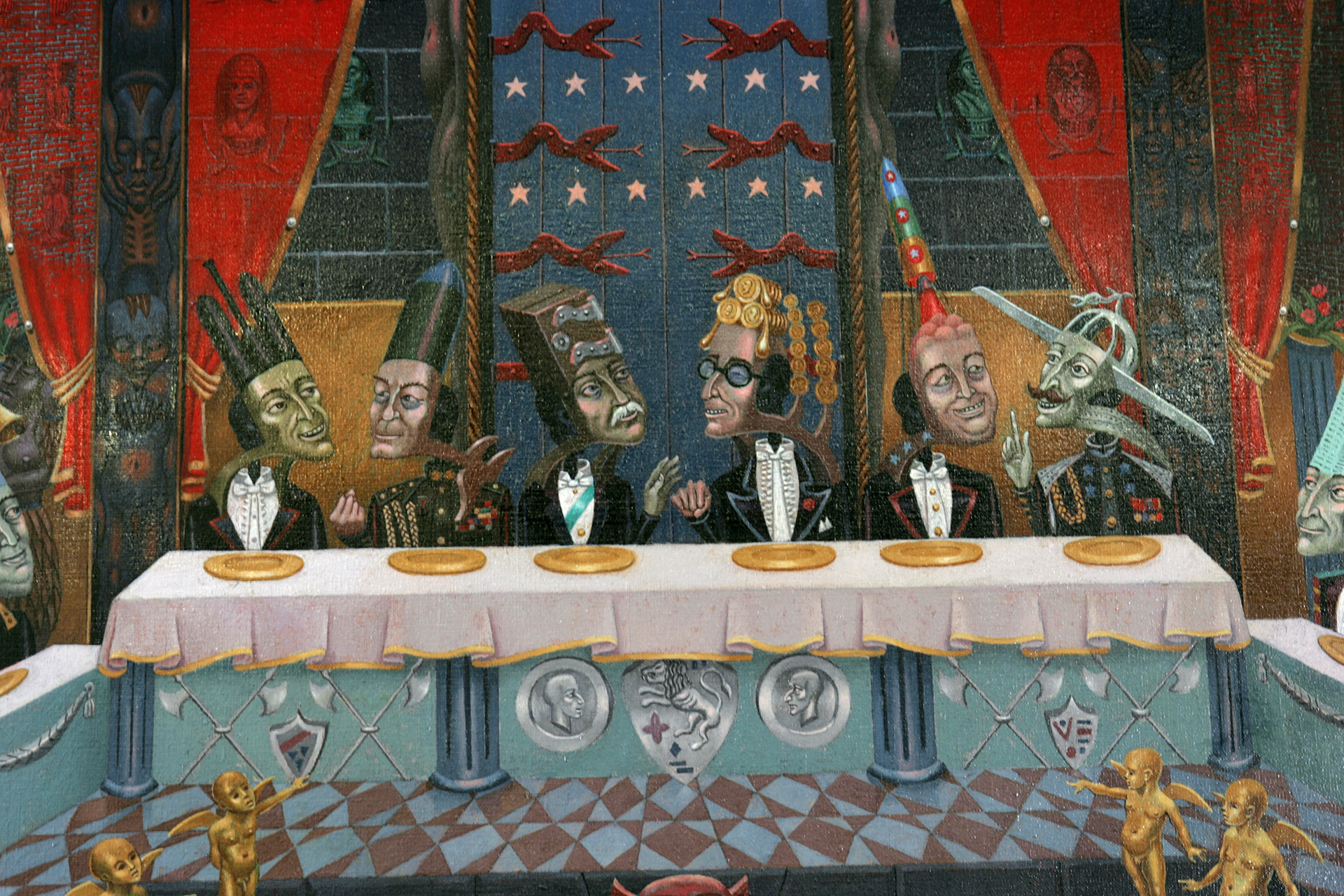 1972-73 - The Banquet (Detail)