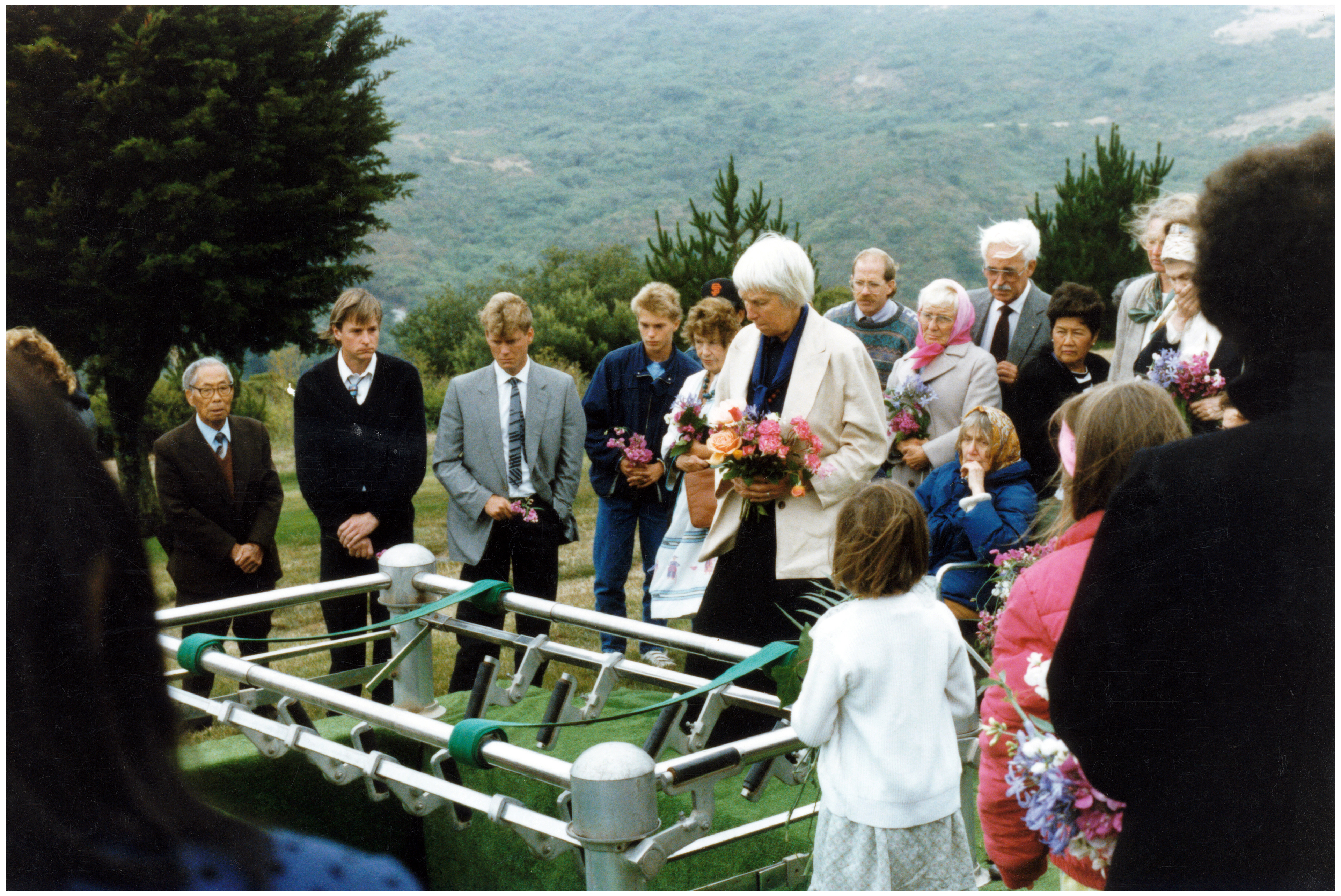July, 1989 - Irving's Funeral - 02