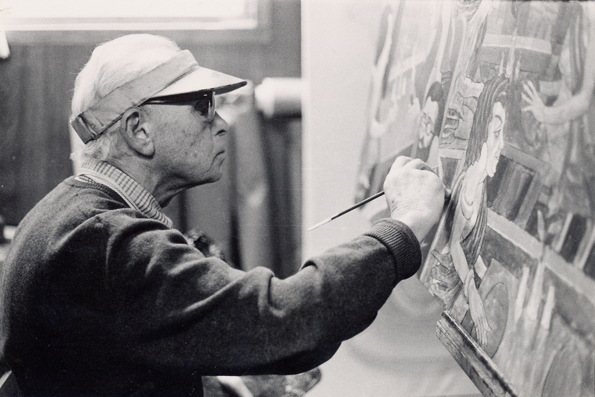 1982 - Irving working on Carousel Restaurant-01