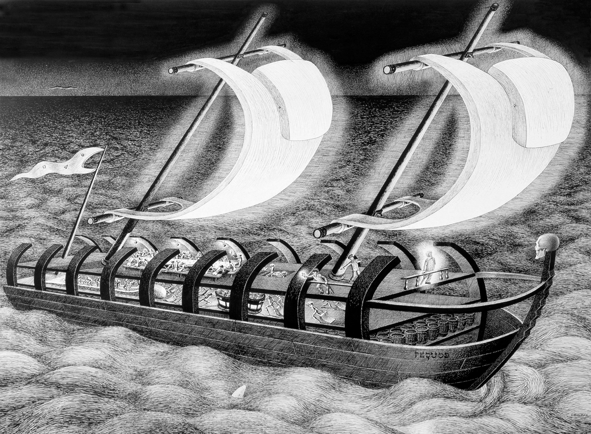 1967 - The Pequod of Moby Dick