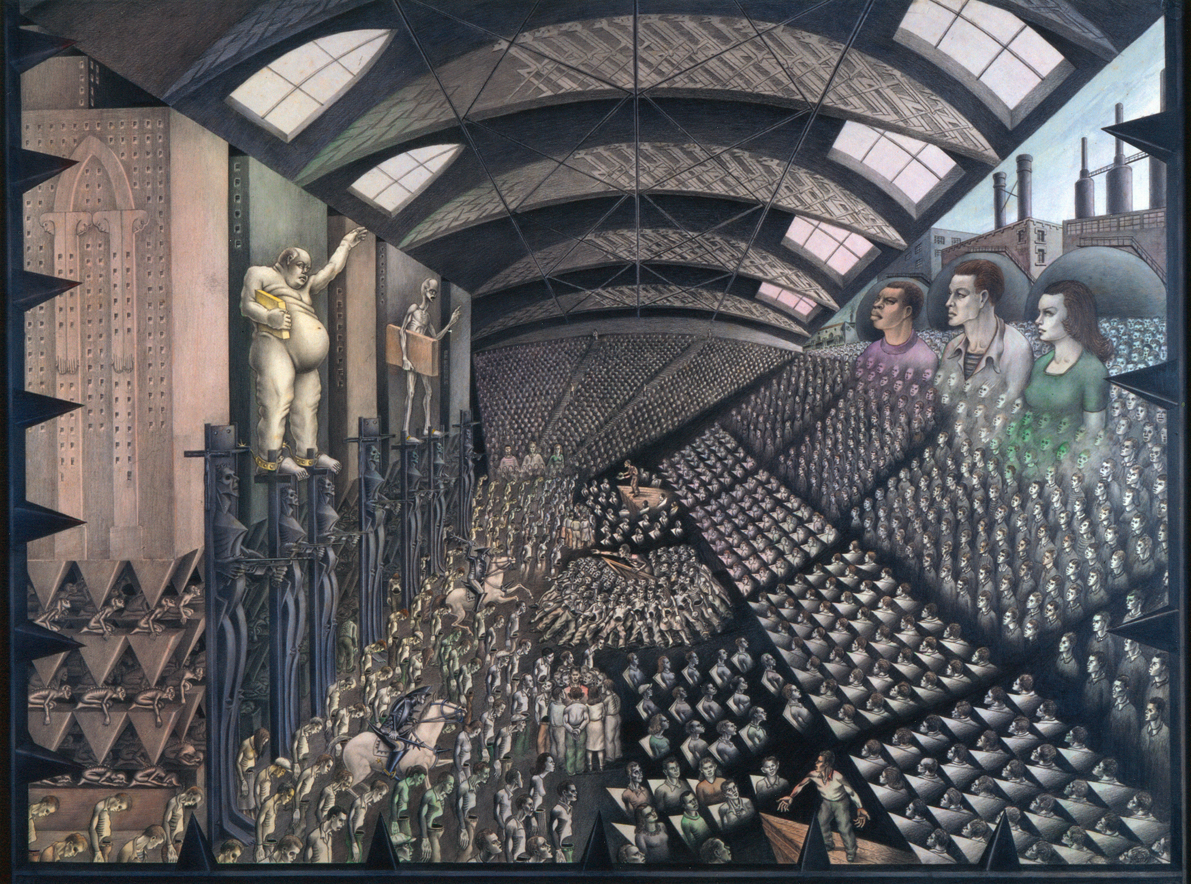 1946 - Labor (graphite and solor crayon)