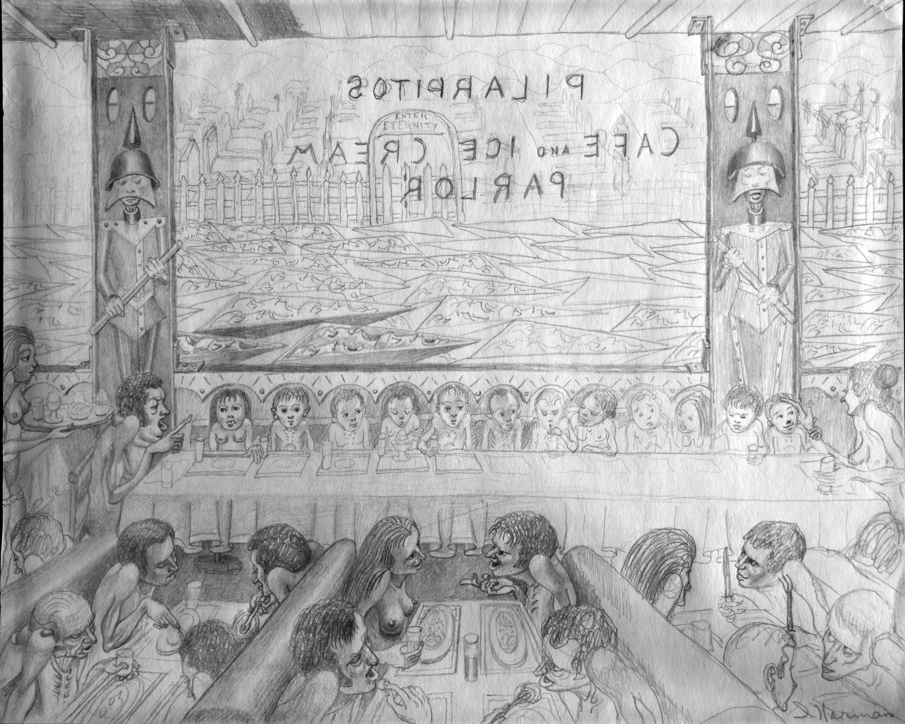 1971 - Children 2 - Sketch